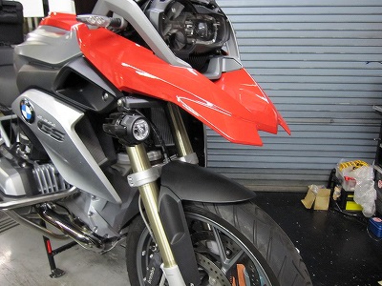 水冷R1200GSの純正フォグライト - motorradshonan毎日ブログ