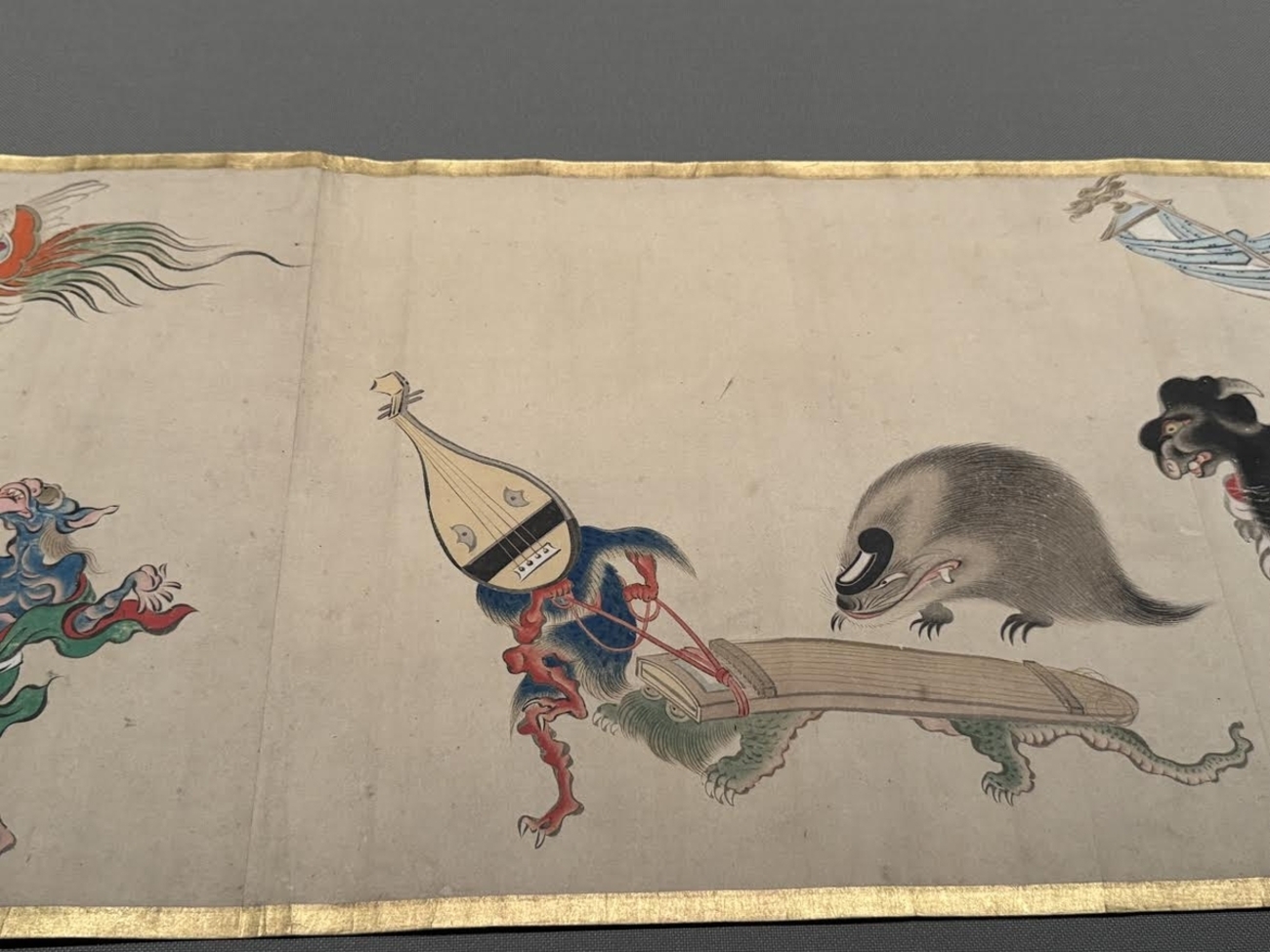 開館90周年！ 全力名宝物語』【1】大阪市立美術館より『十二類歌合戦絵
