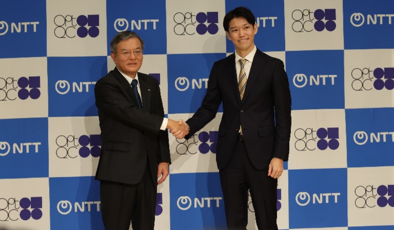 NTTとOptQCが連携、「量子コンピュータの量子ビット数を2030年に100万まで拡大」