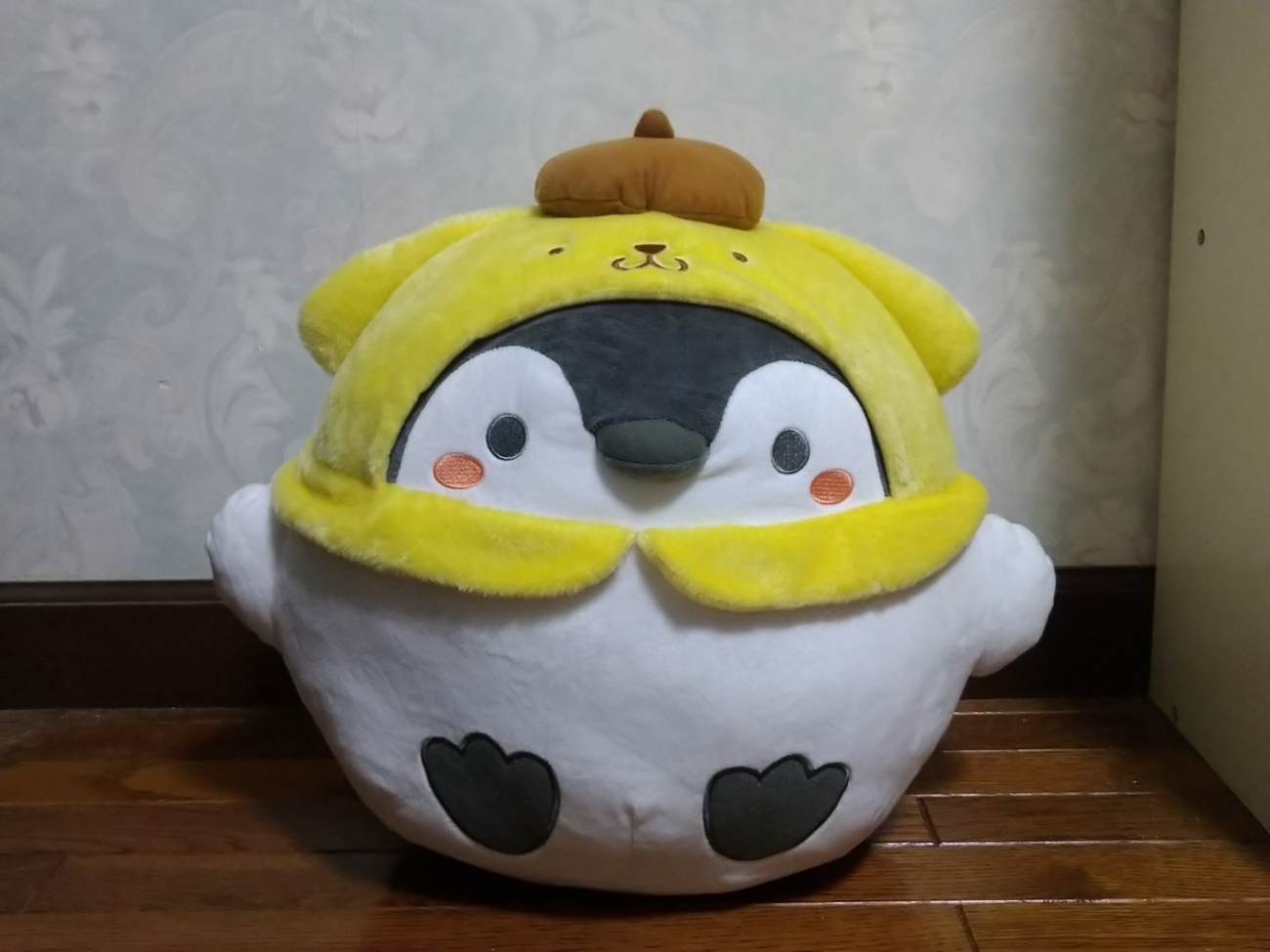 サンリオ - コウペンちゃん サンリオ ぬいぐるみ コウペンちゃん×サンリオキャラクターズ ぬいぐるみM（邪エナガ