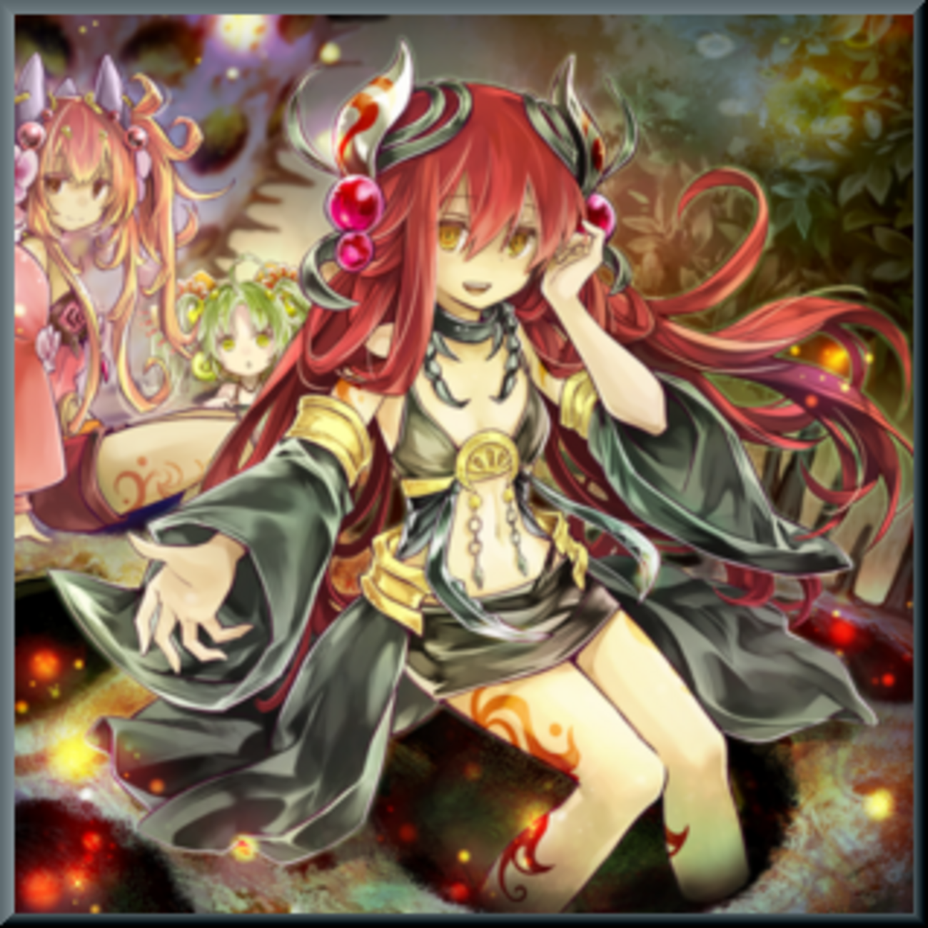 824 アロメルスの蟲惑魔 - 遊戯王の女性型モンスター