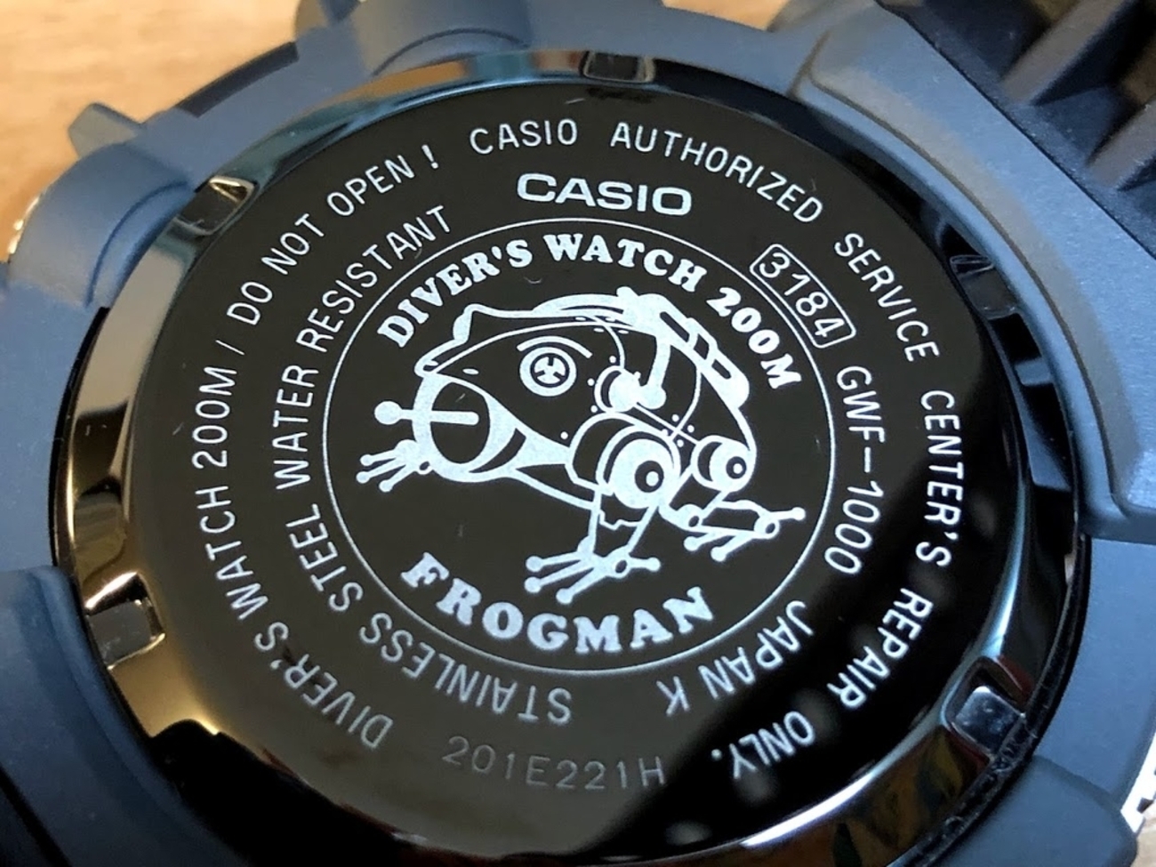 美品【G-SHOCK】GWF-1000フロッグマン 3184 レビュー】「海G」と言えば 