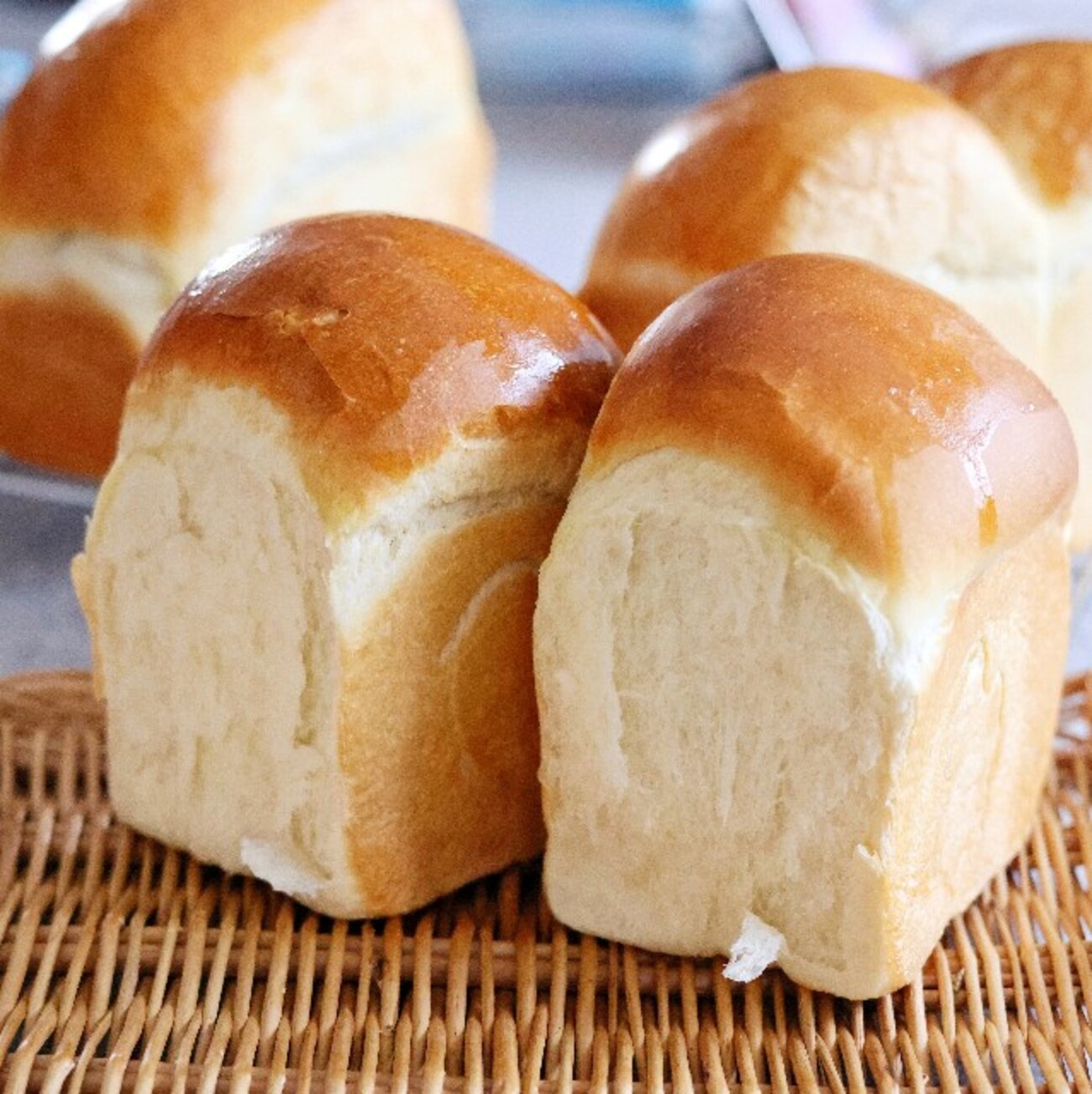 ふわふわミルク食パン - さっさっさっと今日のおやつ