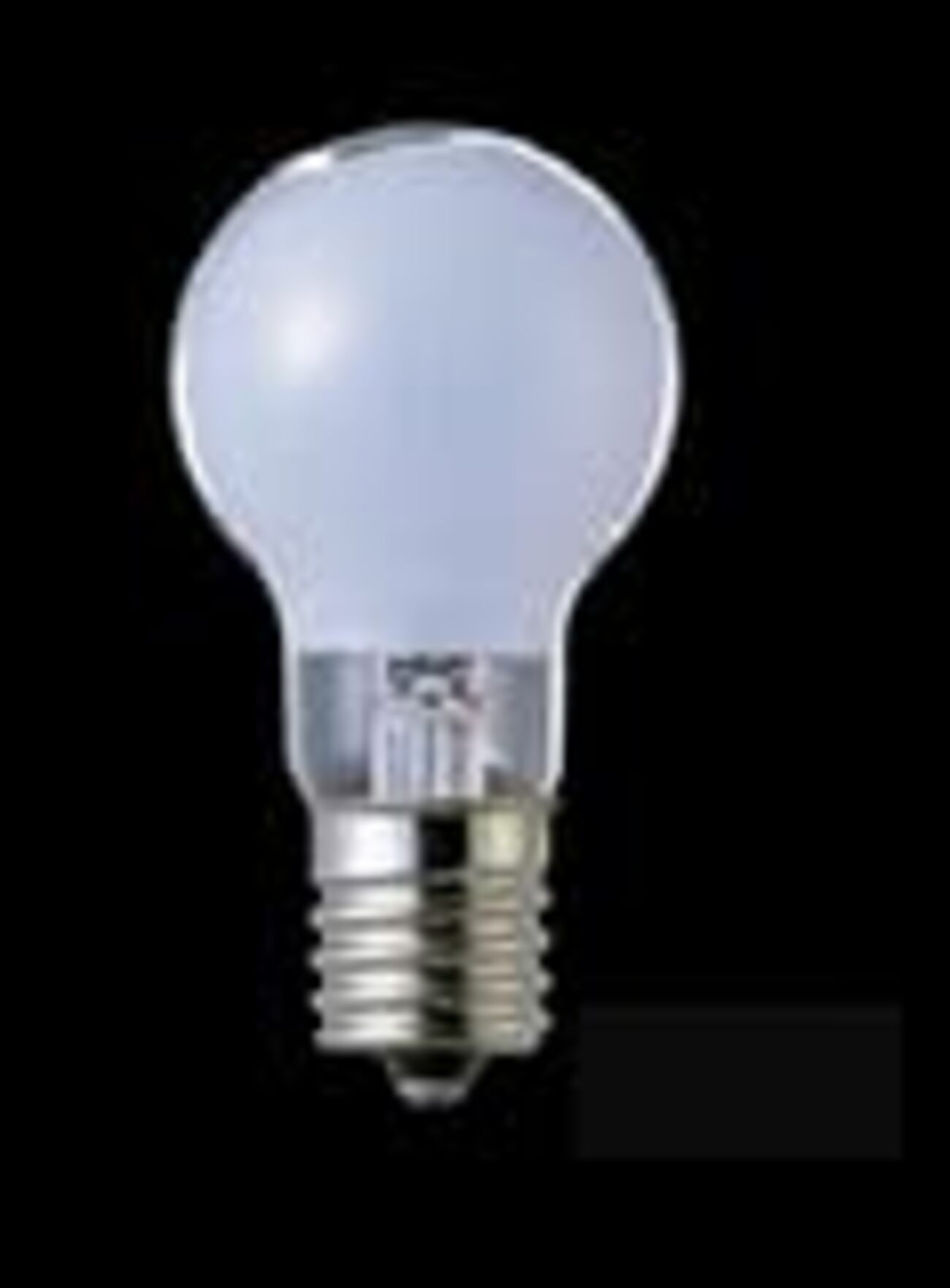 東芝、口金E17のクリプトン球 KR100に代わるLED電球 - misc.log