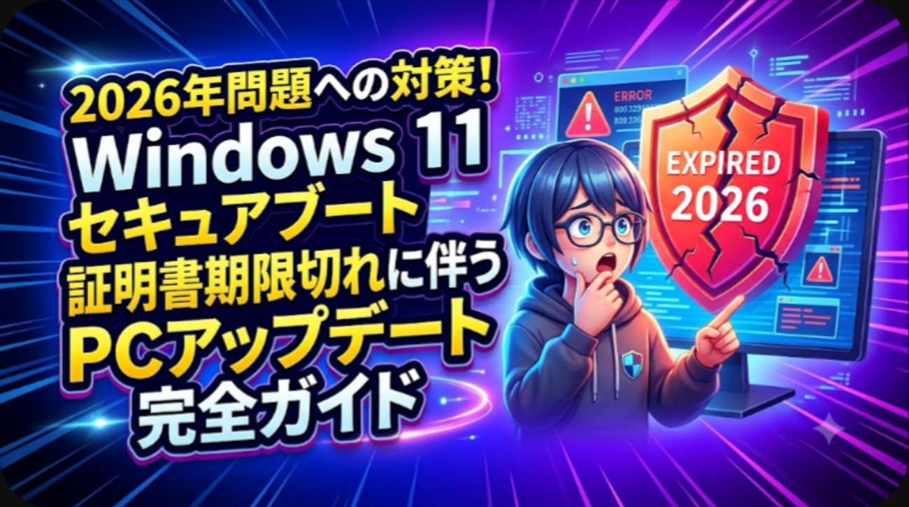Windows11でBIOSが起動しない？UEFI呼び出し手順と各社起動キー＆入れない原因を徹底解説