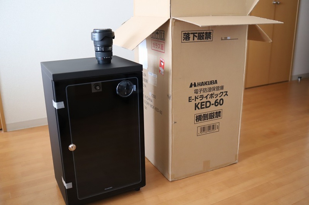 念願の防湿庫！HAKUBA KED-60 E-ドライボックスを買った