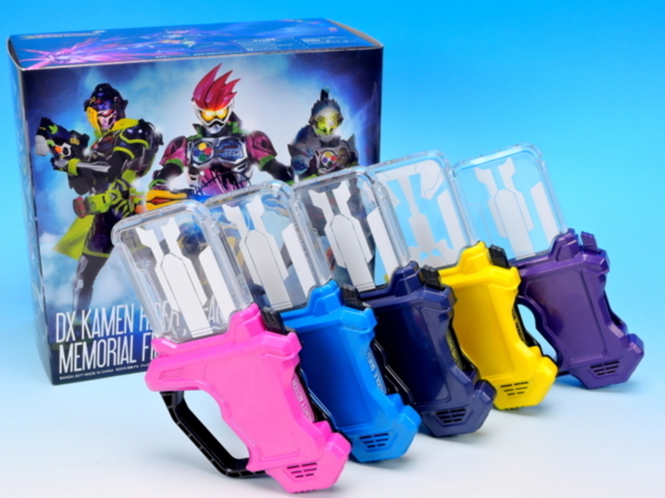 DX仮面ライダーエグゼイド メモリアルフィニッシュガシャットセット 