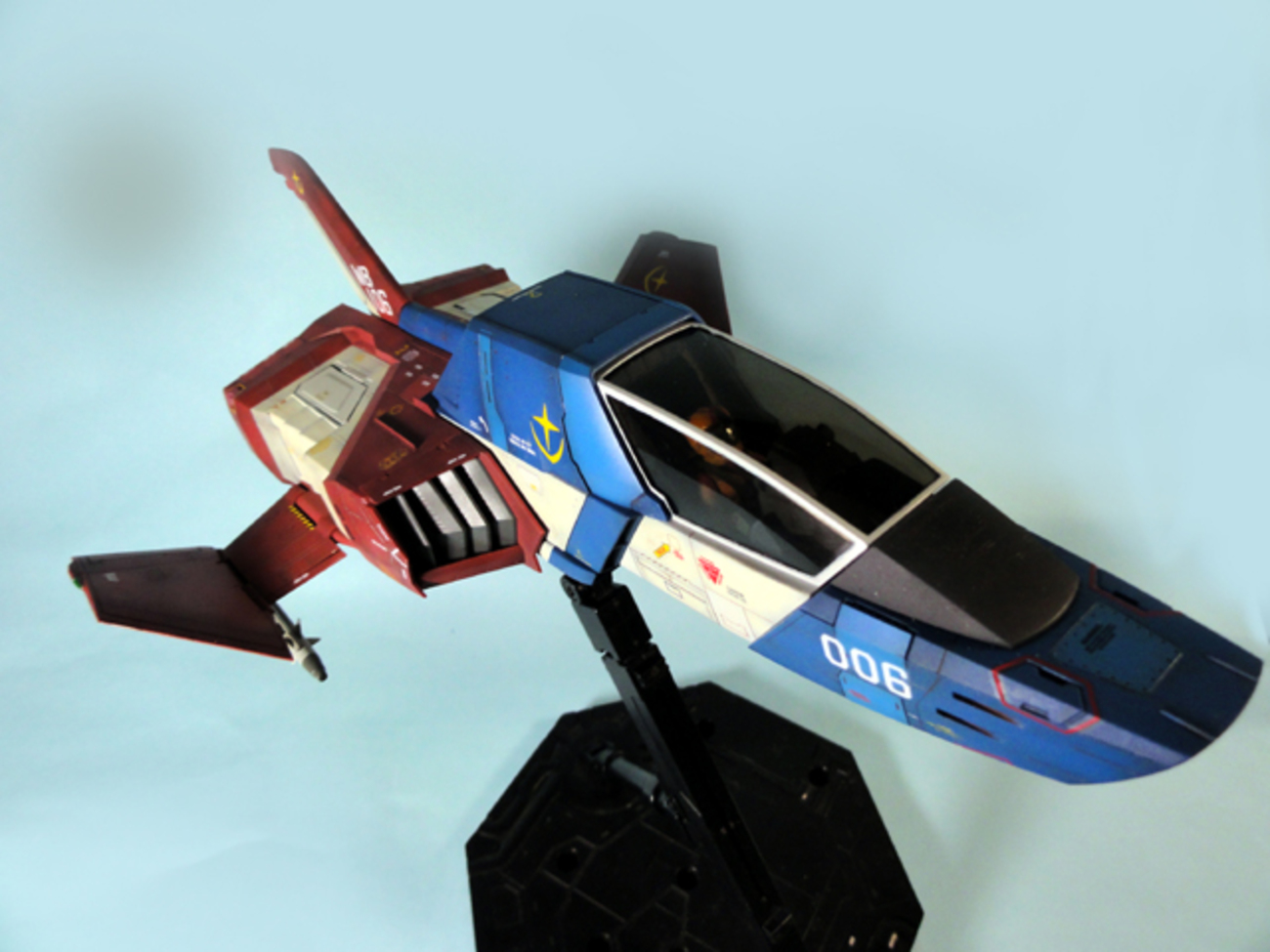 【特別展示室入り作品】1/35 ハードグラフ コアファイター 完成品　ガンプラ backend=imagemagick;version=1;