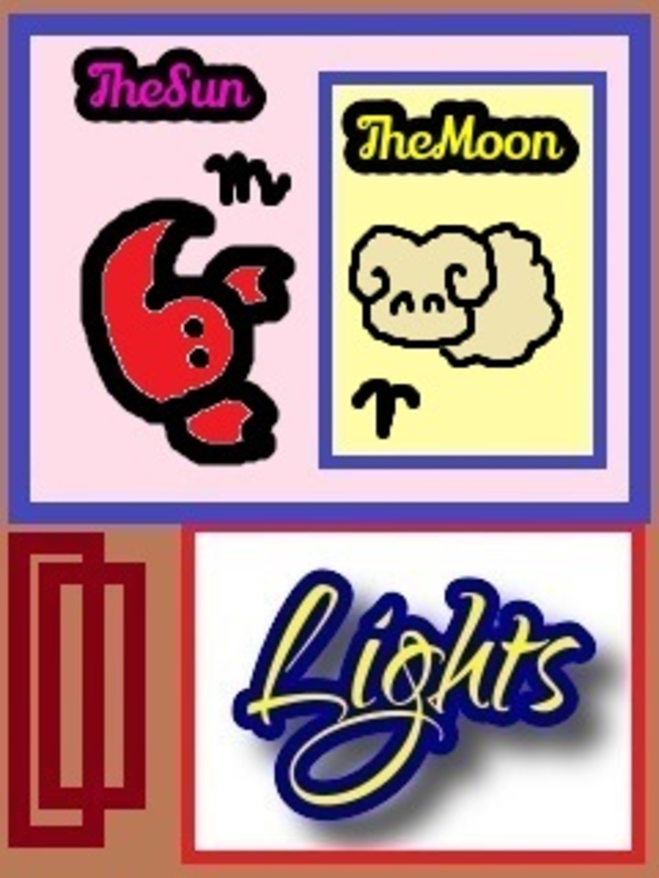 蠍座と牡羊座 太陽と月の物語 Lights - かえるさんの星占いら
