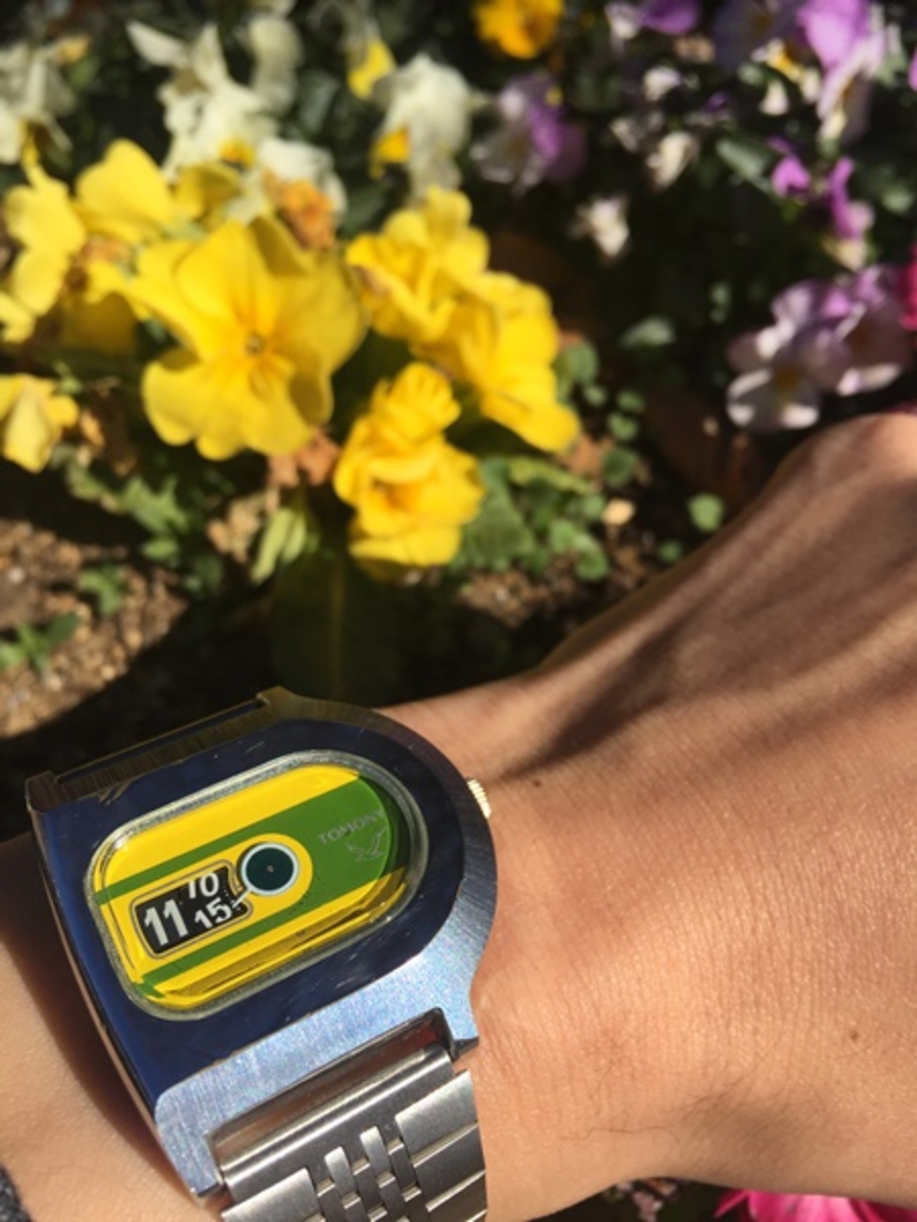70sレア ヴィンテージ 凄 SEIKO TOMONYトモニー 5018-502A