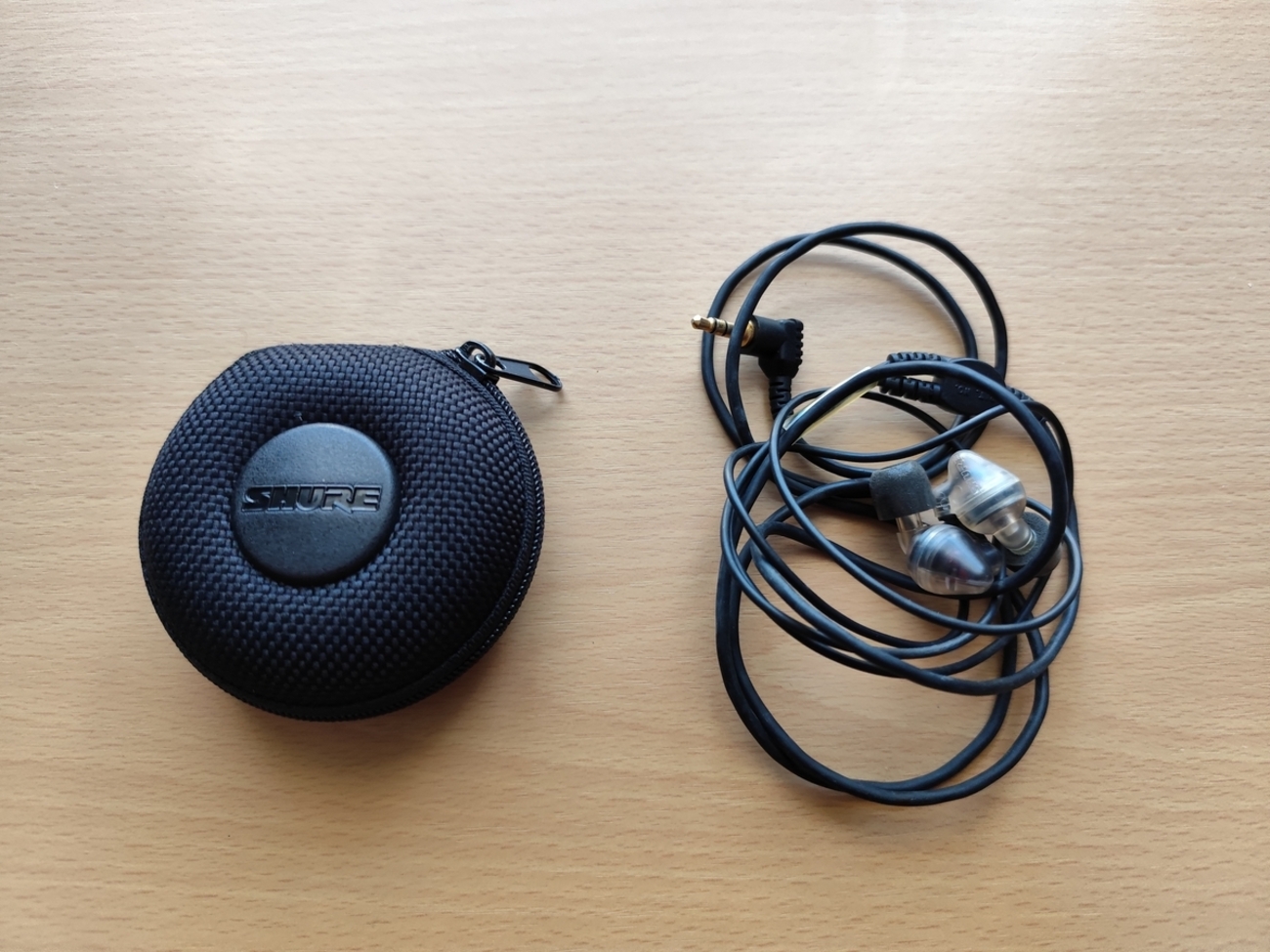 ヘッドホン SHURE E2C Shure E2c headphones In-ear Full Frequency Soundstage
