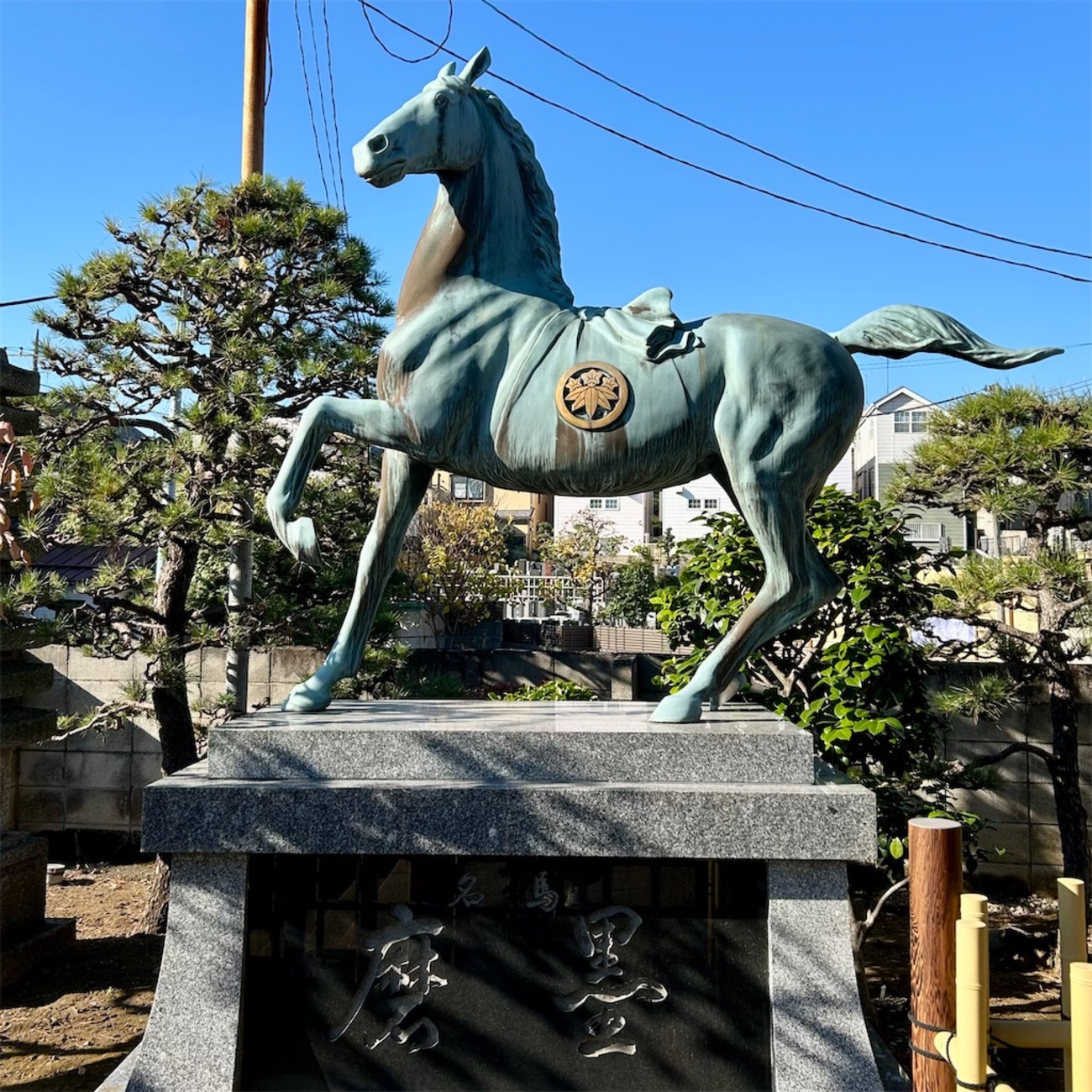 名馬「磨墨」| 萬福寺（馬込） - 平日腰掛けOLのメモ帳