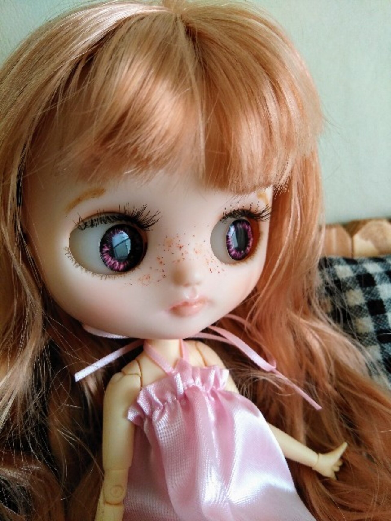 Coquettina* カスタムミディブライス .custom middie Blythe + peach 