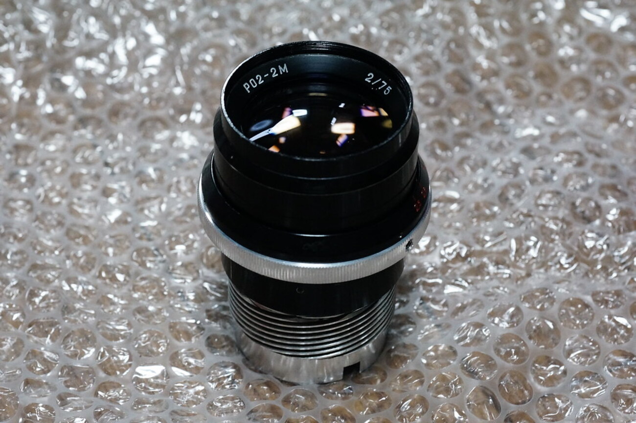 レンズ沼200本目】記念の200本目はロシアシネレンズの至宝PO2-2M 75mm