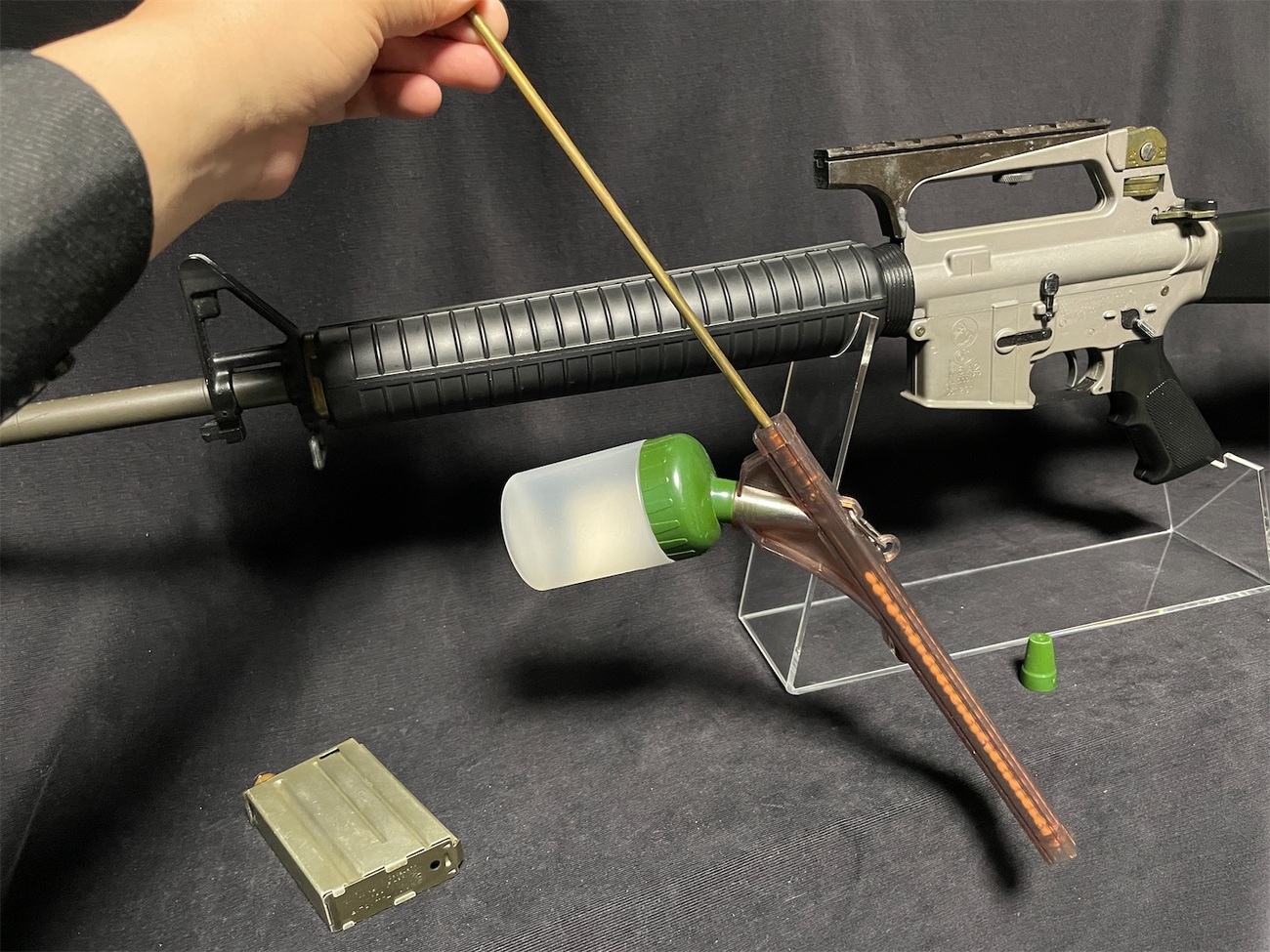 アサルトライフル JAC M16 エアーソフトガン ASSAULT RIFLE（ω・) JAC 