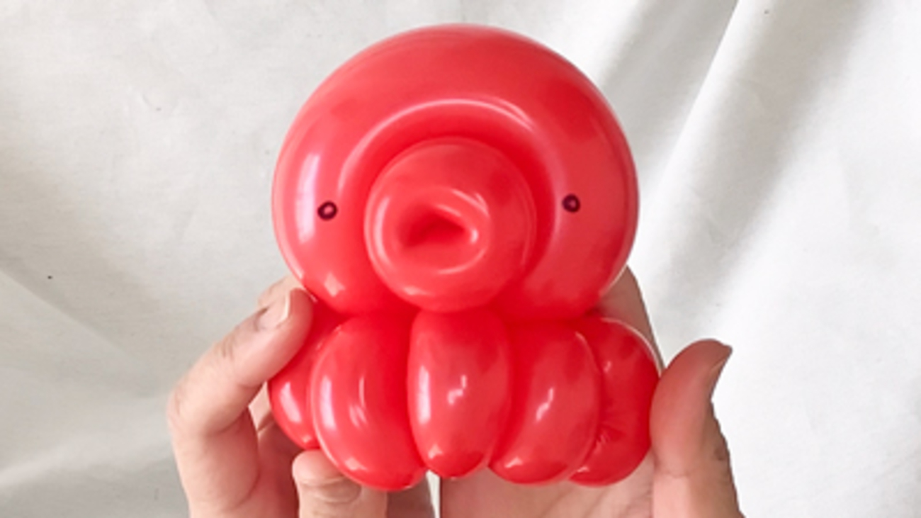 バルーンアートの作り方〜タコ編 - にじいろふうせん