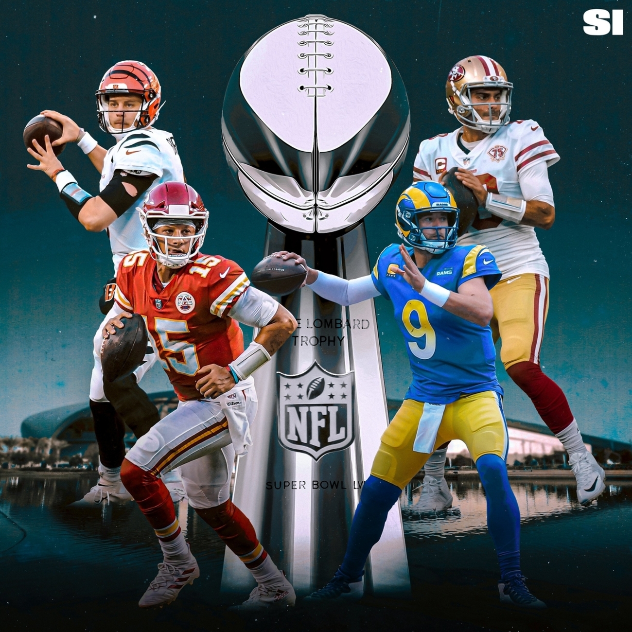 【NFLプレイオフ】チャンピオンシップに進む　4人のイケメンQBを紹介 - NFL超入門！～群雄割拠の32国志演義～
