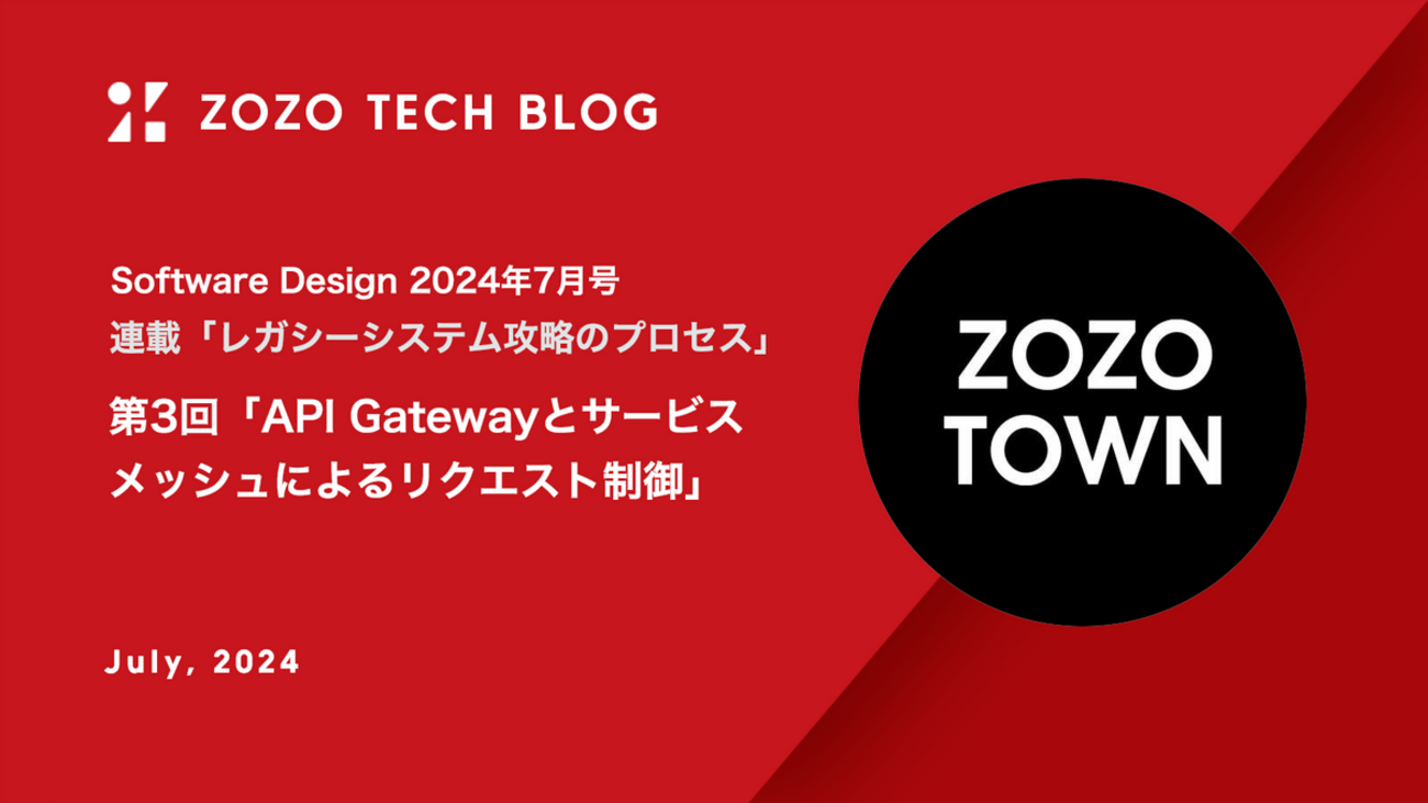 Software Design 2024年7月号 連載「レガシーシステム攻略の