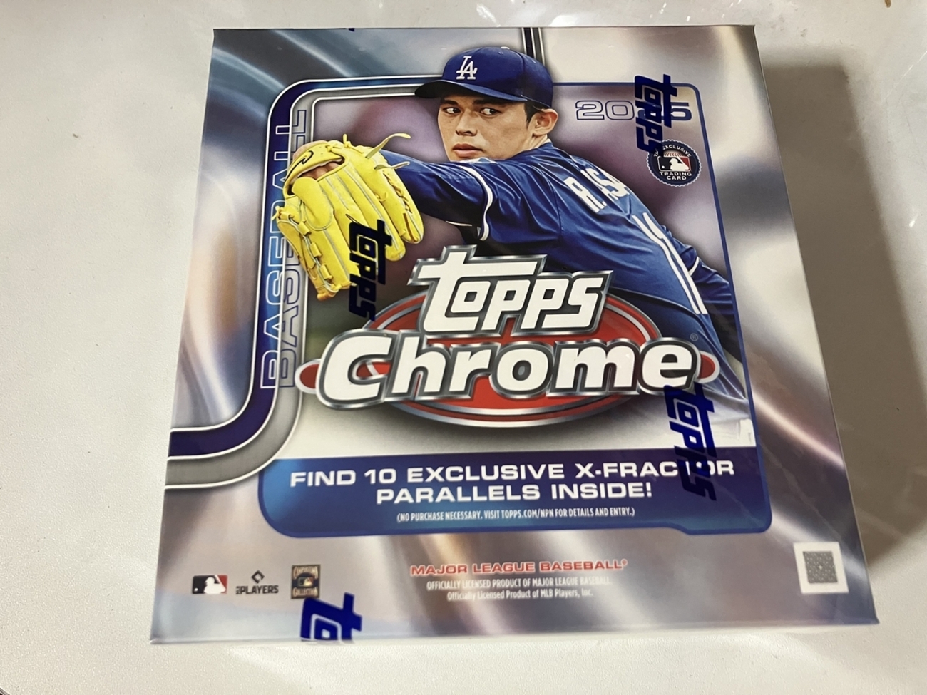 2025 Topps Chrome Baseball Mega Box 開封。 - 野球カードと私と。