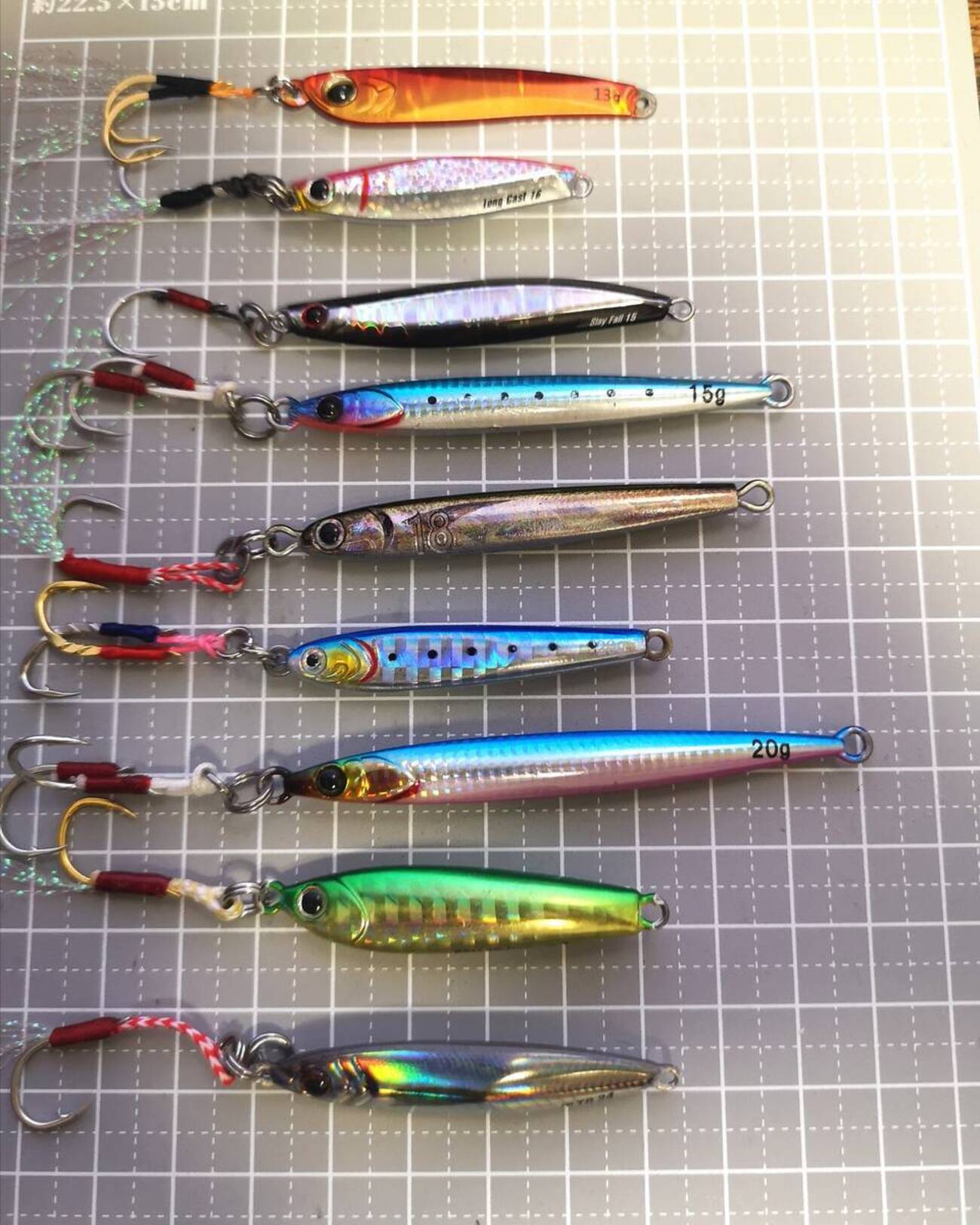 Super Light Shore Jigging (スーパーライトショアジギング)に最適な 
