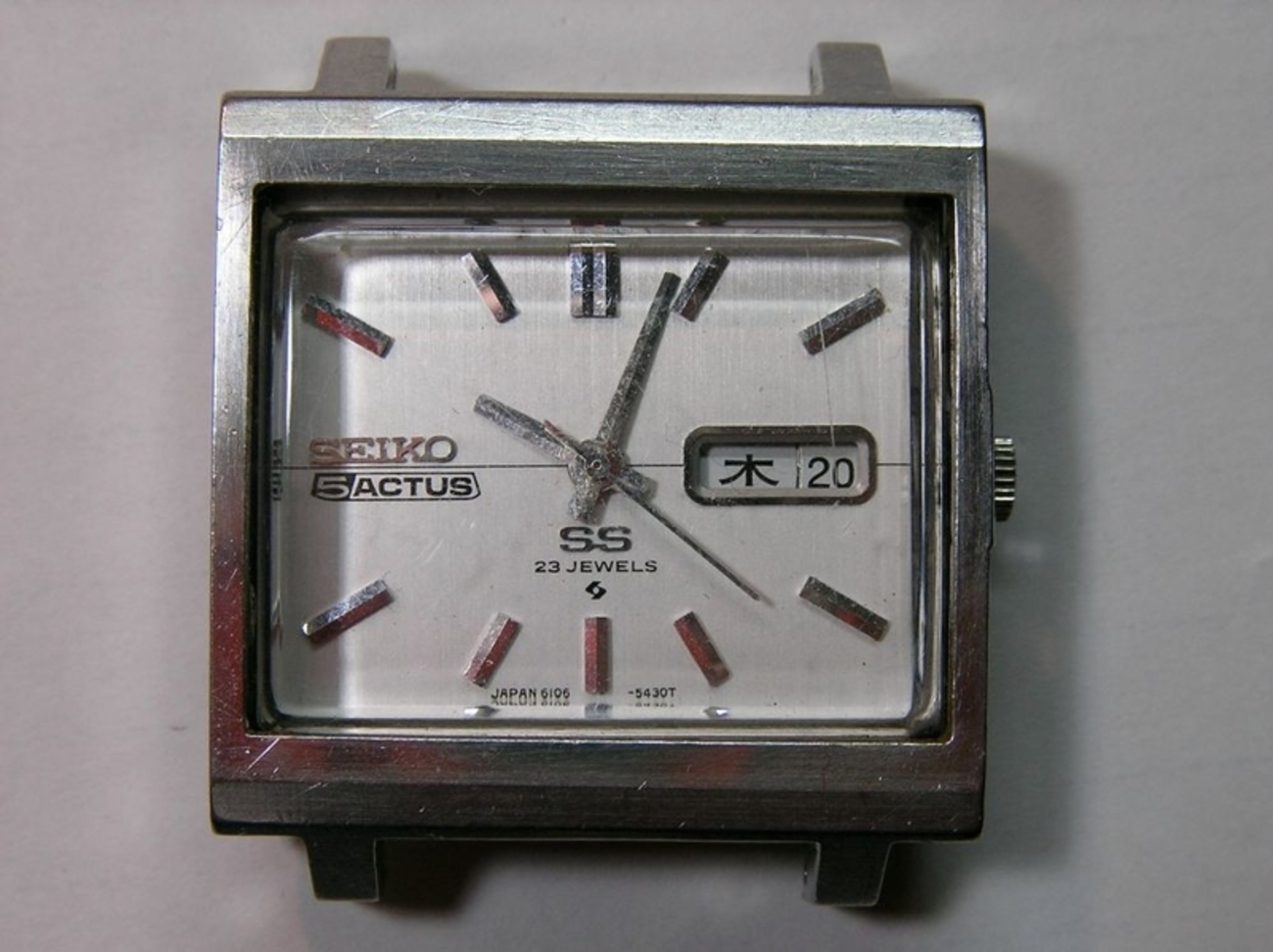 SEIKO 5 ACTUS SS 23J 6106-5440 - tohokuhonsenの日記