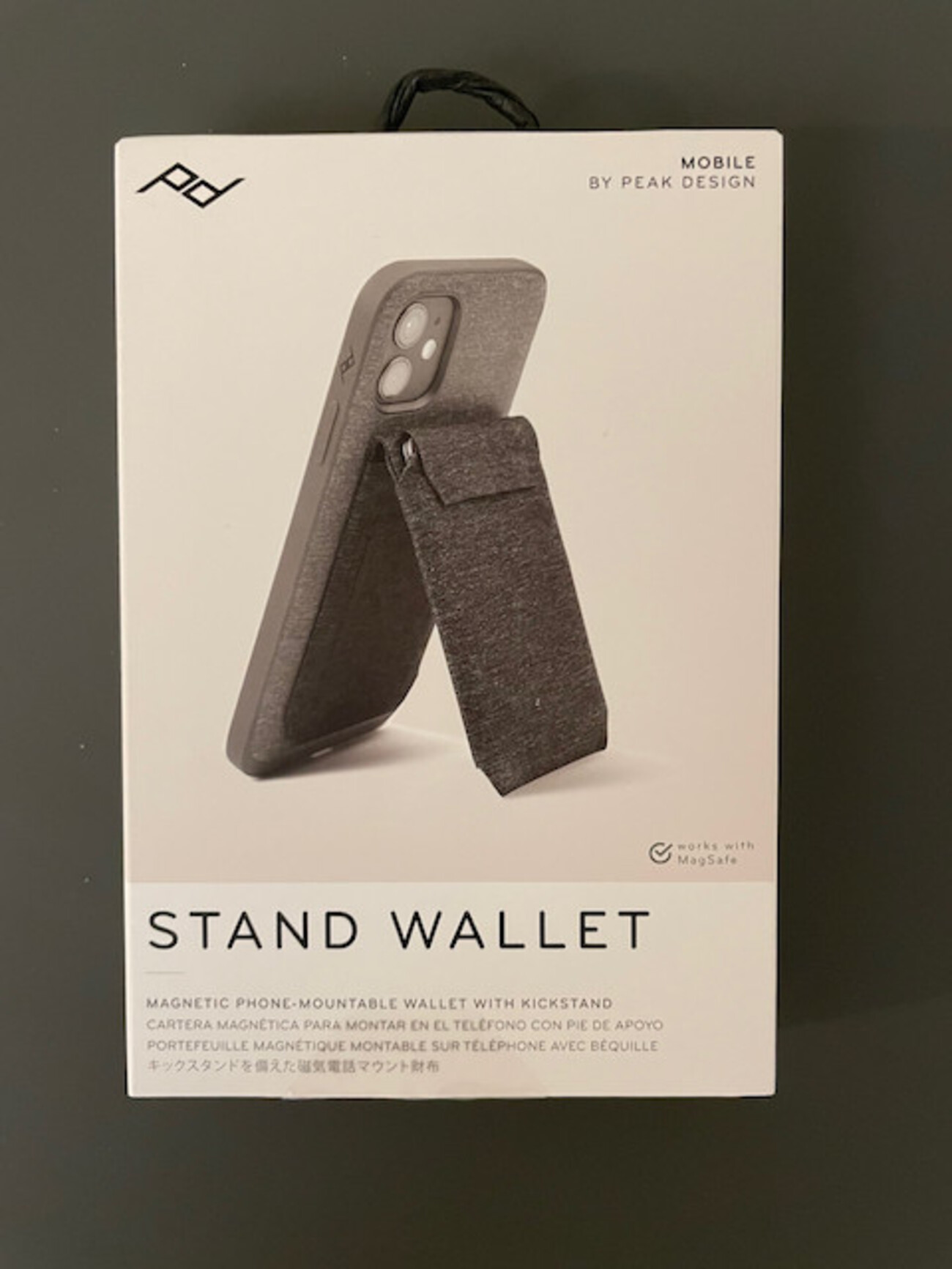 Peak Design スタンドウォレット STAND WALLET レビュー】Peak Design スタンド ウォレットでミニマリストを