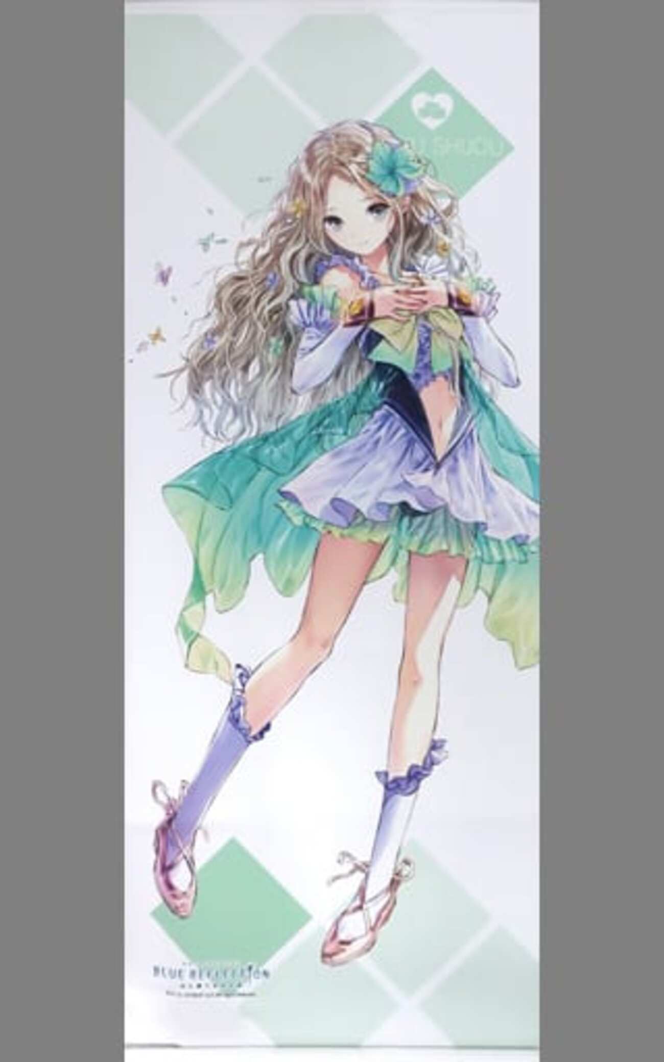 BLUE REFLECTION　司城夕月 等身大タペストリー ガストショップ限定 BLUE REFLECTION 司城夕月 等身大タペストリー ガストショップ限定
