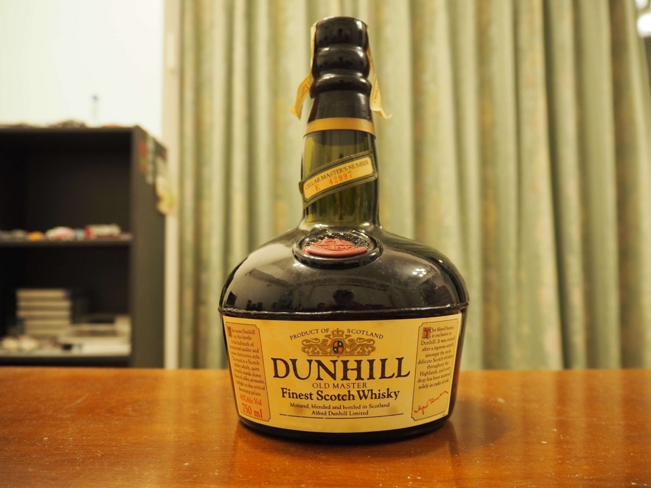 DUNHILL Finest Scotch whisky ミニボトル 5本 DUNHILL Finest Scotch whisky ミニボトル 行き 5本