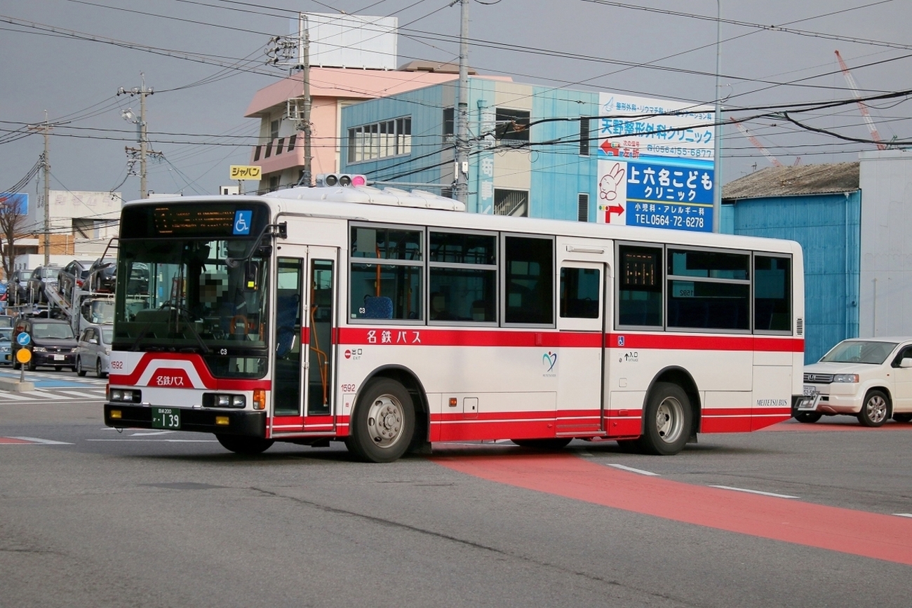 名鉄バス方向幕　4415号車 バス行先方向幕・巻取機