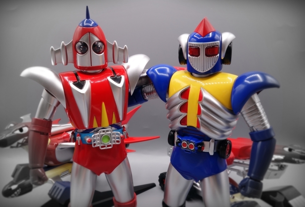 特撮合金 宇宙鉄人キョーダイン スカイゼル&グランゼル レビュー 