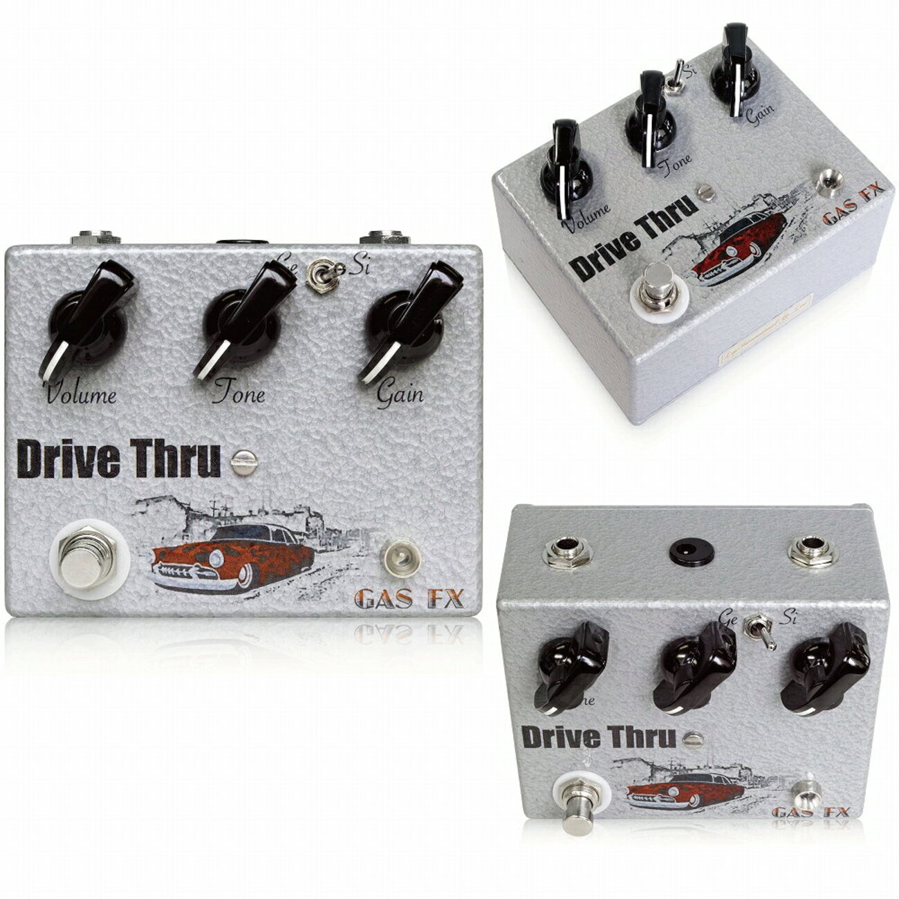 GAS FX DriveThru TwinCarb オーバードライブ 昔ながらの造りのオーバードライブ！GAS FX Drive Thru即納可能