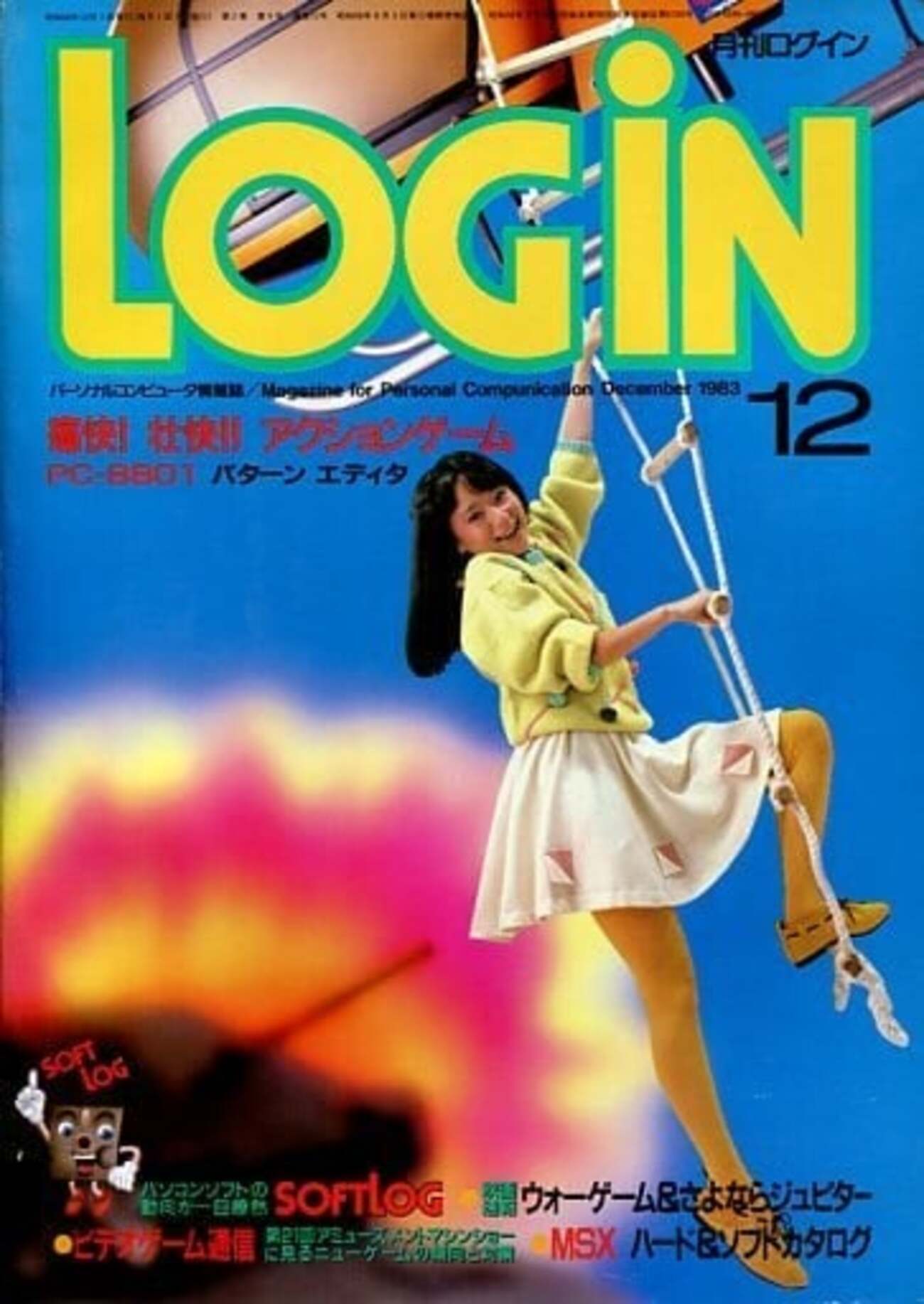 今LOGIN 1983年12月号という雑誌にとんでもないことが起こっている