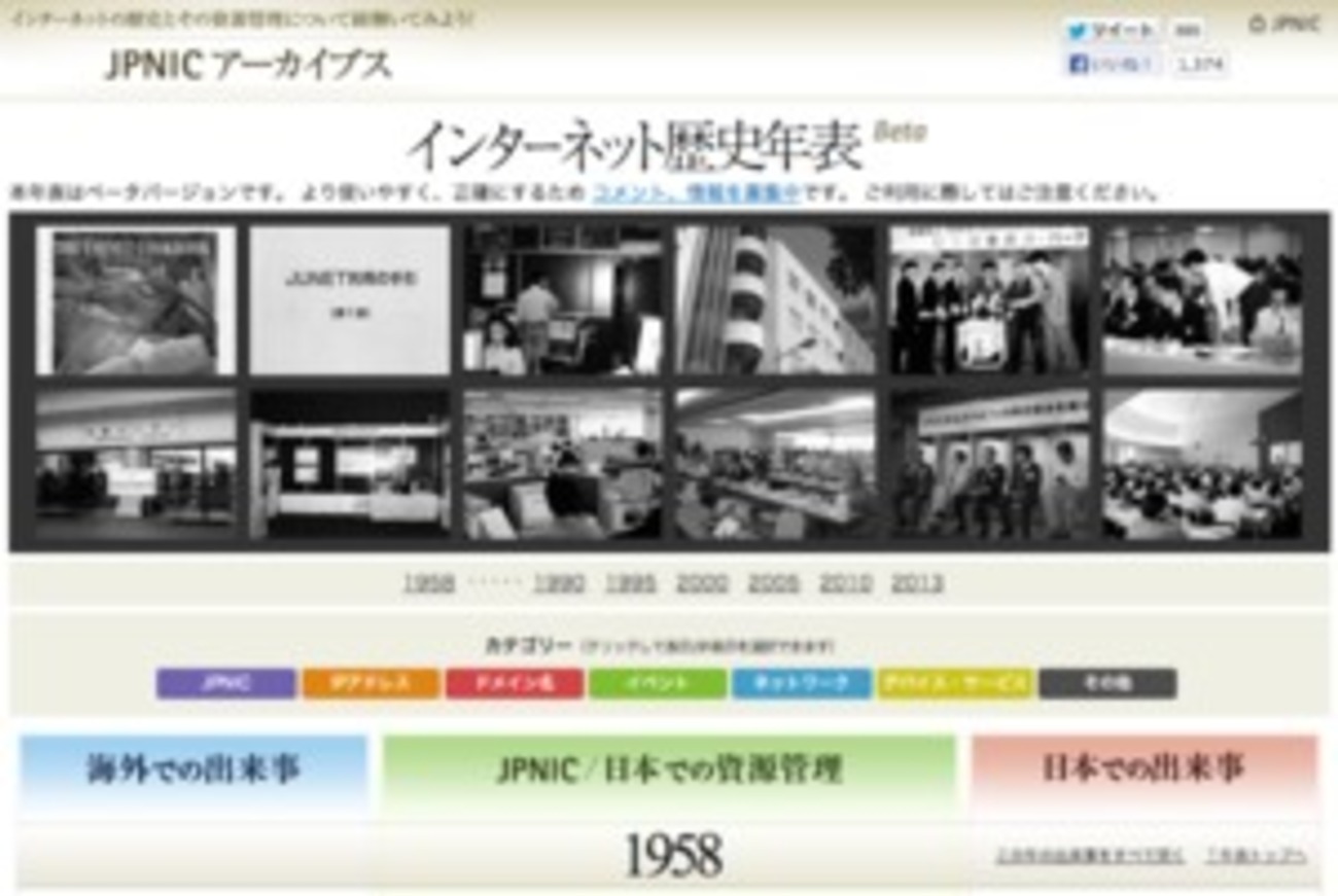世界初のWebサイトが誕生した年は？ インターネットの歴史年表が公開 - はてなニュース