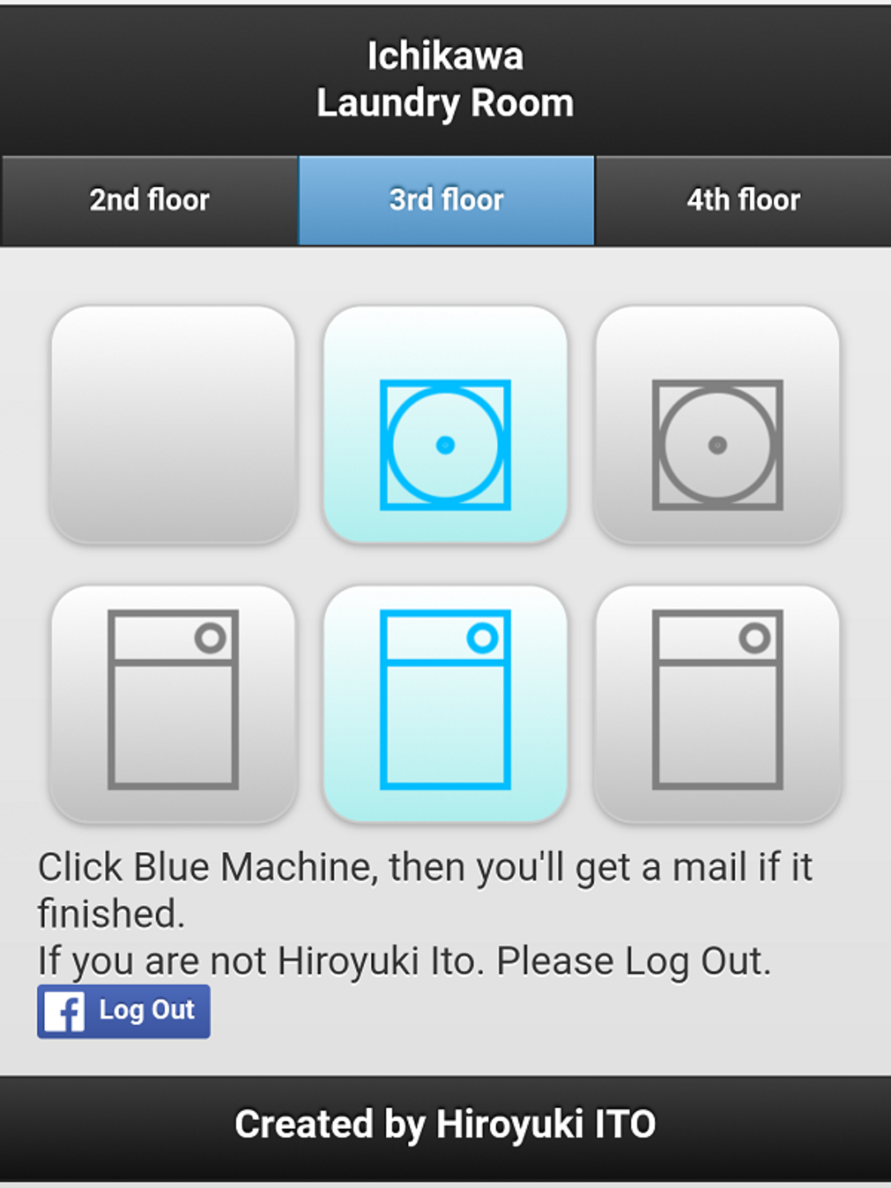 シェアハウスで洗濯機や乾燥機の終了を通知するサービスを稼働させた（概要編） - 知的好奇心 for IoT