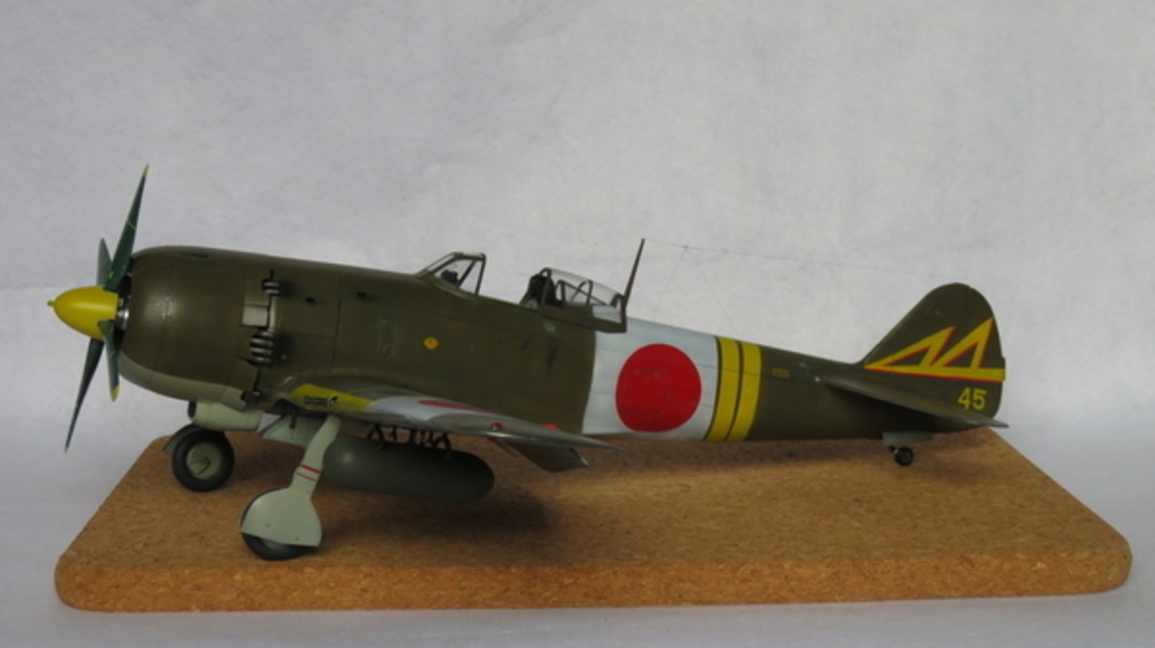 1/32 ハセガワ】中島 四式戦闘機 疾風【14.完成】 - モデルニート