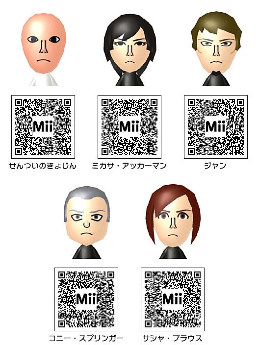 ダウンロード済み Switch Mii アニメキャラ Switch Mii アニメキャラ