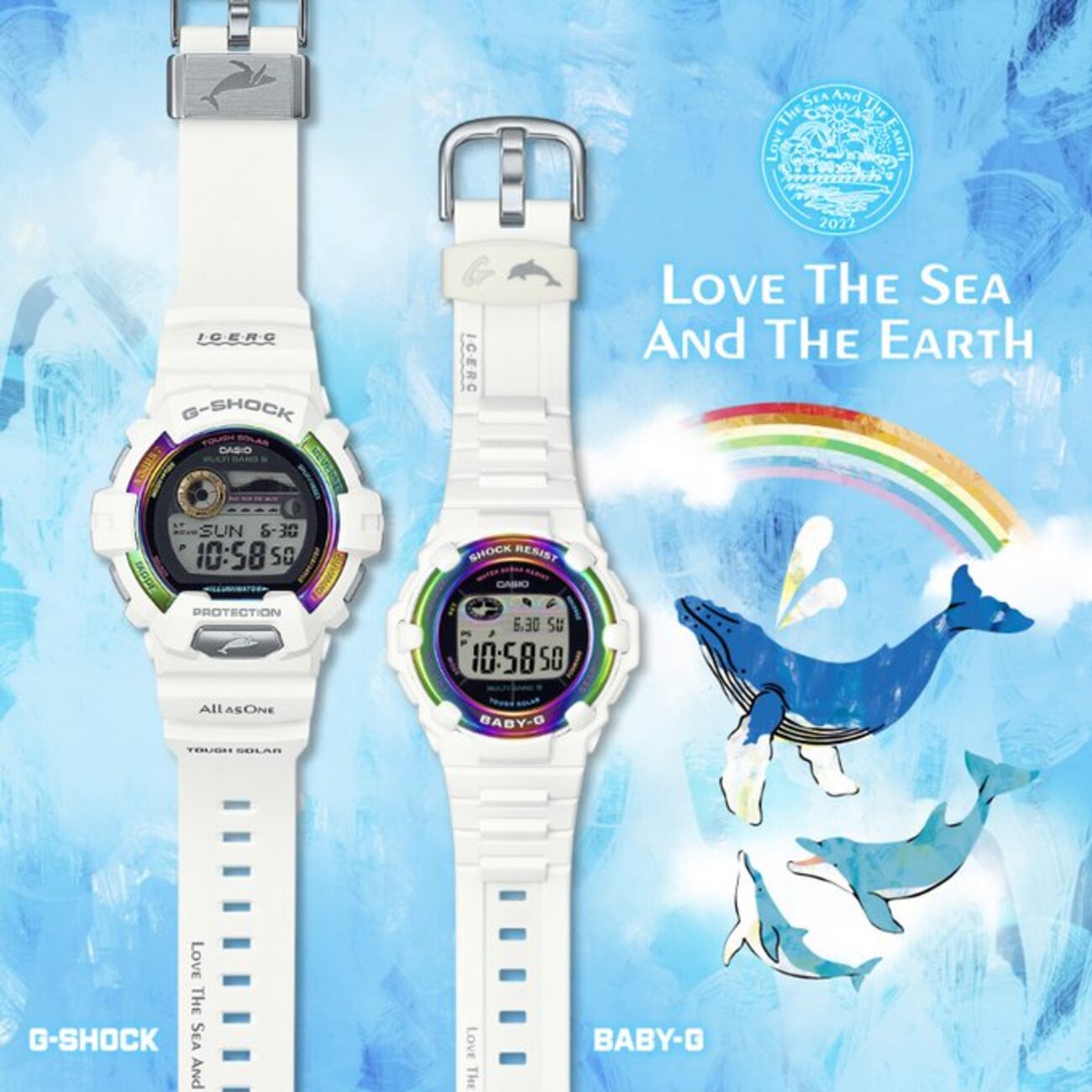 BGR-3000UK-7JR #在庫あり #虹 #イルカクジラ #2022年限定モデル #Baby 
