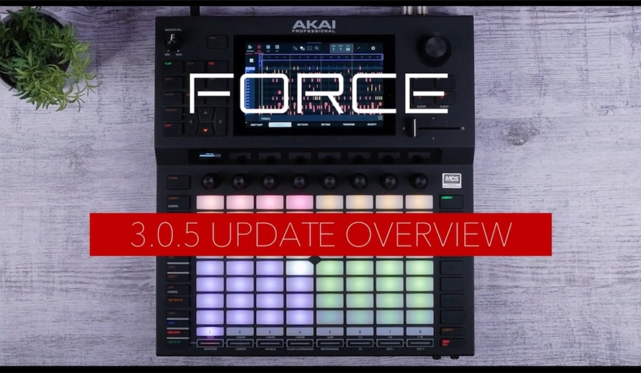 裏師範の新製品情報〜AKAI FORCE ⑨こいつは凄まじい！3.0.5 OS 