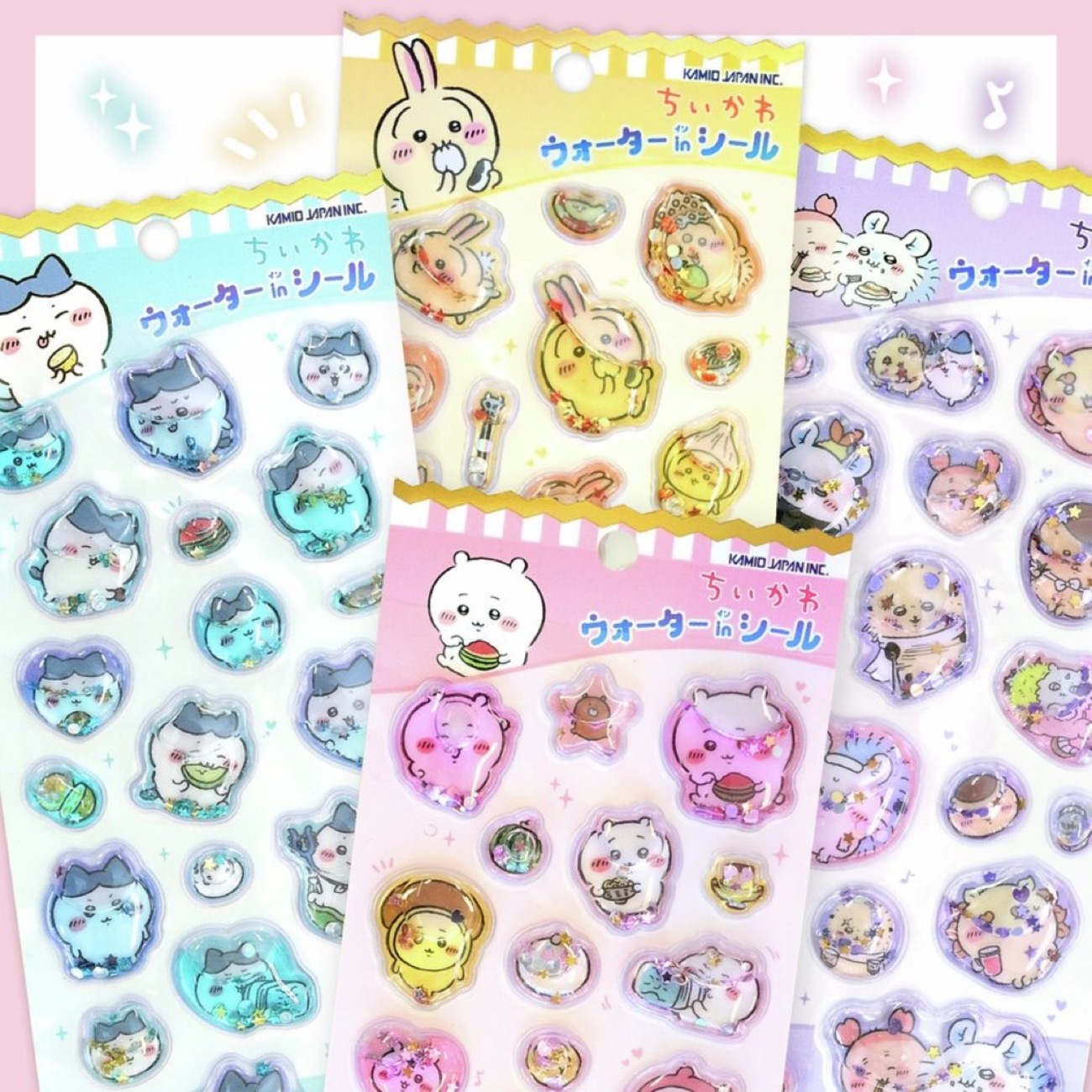 完売品☆ちいかわ☆ウォーターインシールセット☆ 2/13完売追記】ちいかわ ウォーターインシール販売状況！ちいかわ
