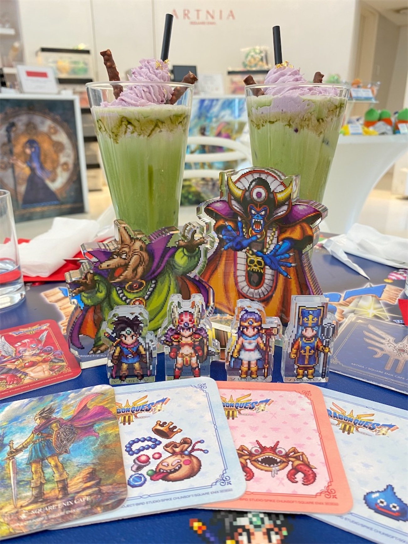 ドラクエ3】コラボカフェを巡ったよ（スクエニカフェ、アルトニア 