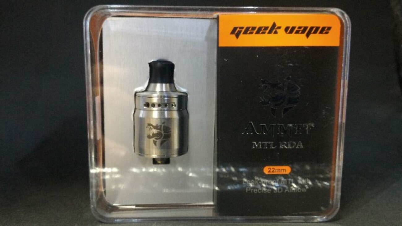 【Geek vape】AMMIT MTL RDA レビュー - woof2vaper