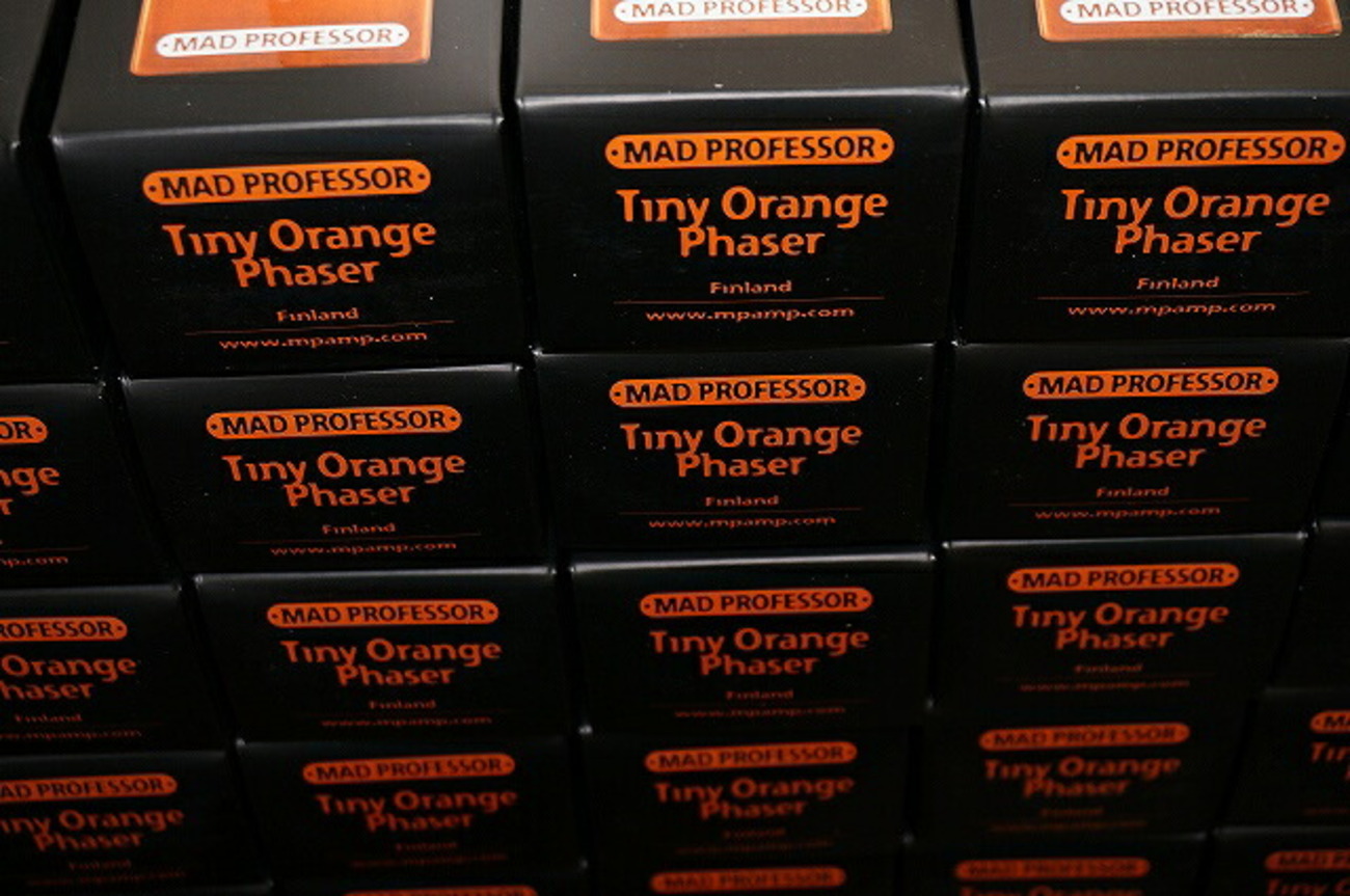 進化したMad Professorのフェイザー、New Tiny Orange Phaser入荷しま 