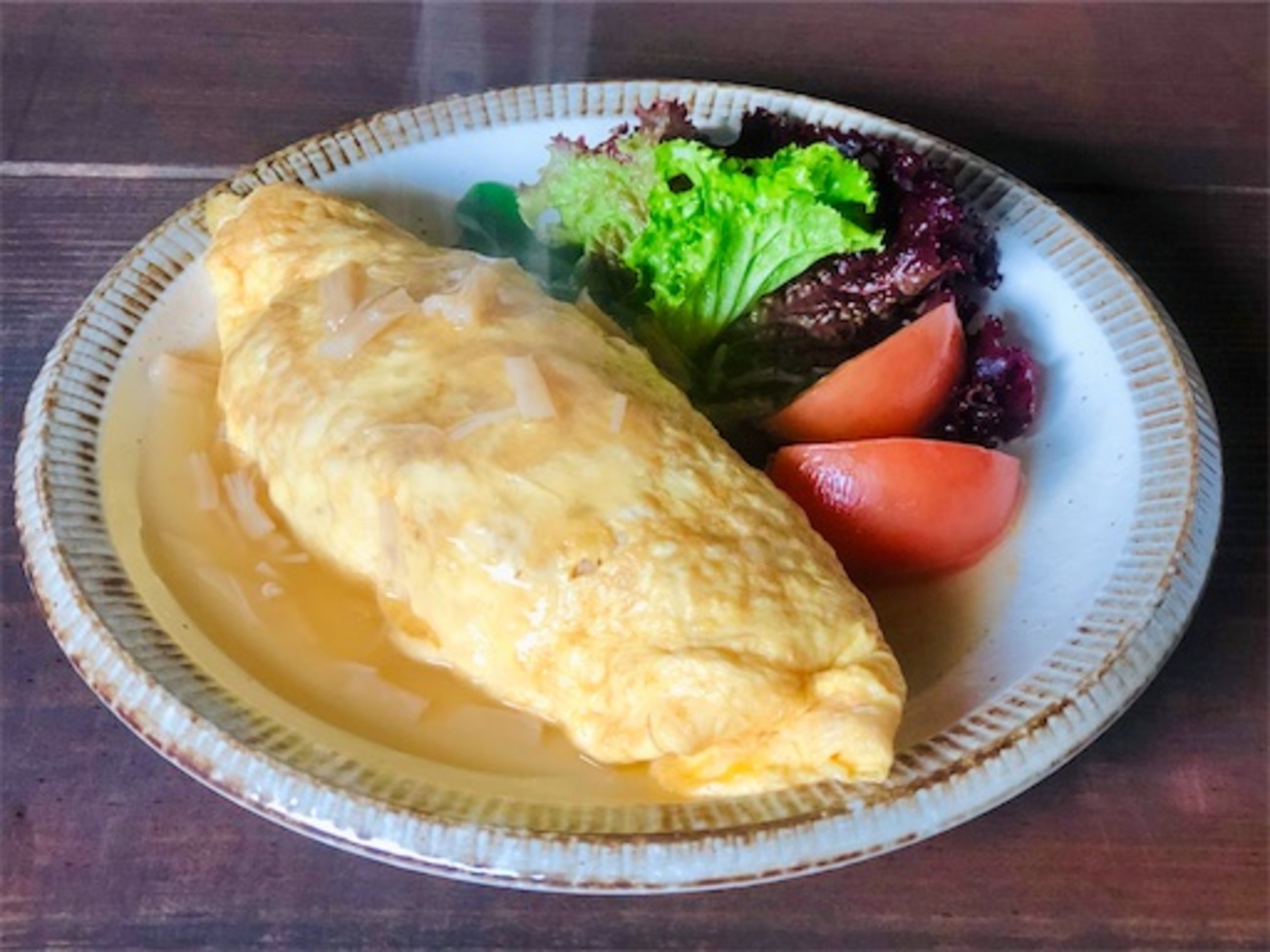 下からも上からも干し貝柱のうまみまみれ！炊き込みガーリック飯の