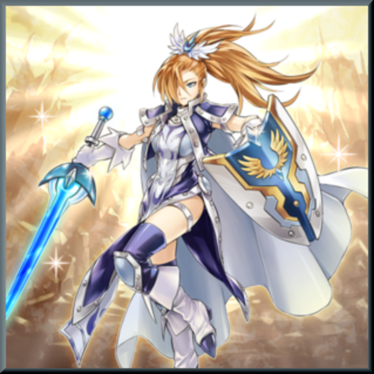 290 沈黙の魔導剣士－サイレント・パラディン - 遊戯王の女性型モンスター