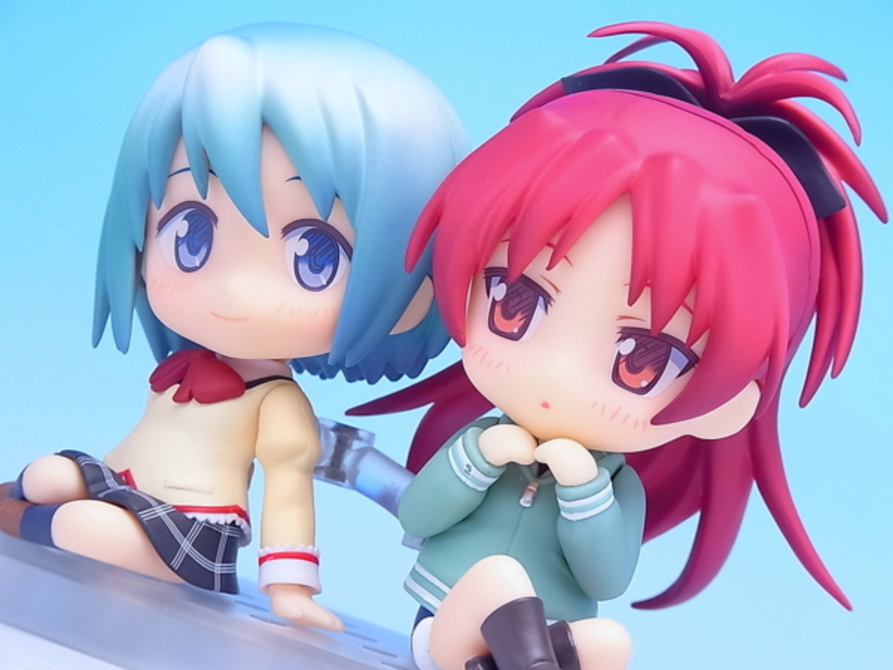 ねんどろいど 美樹さやか 制服Ver.＆佐倉杏子 私服Ver.セット レビュー 