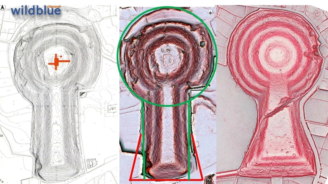 桜井茶臼山古墳の研究 桜井茶臼山古墳が撥型！？ - Slow Life Slow Fish