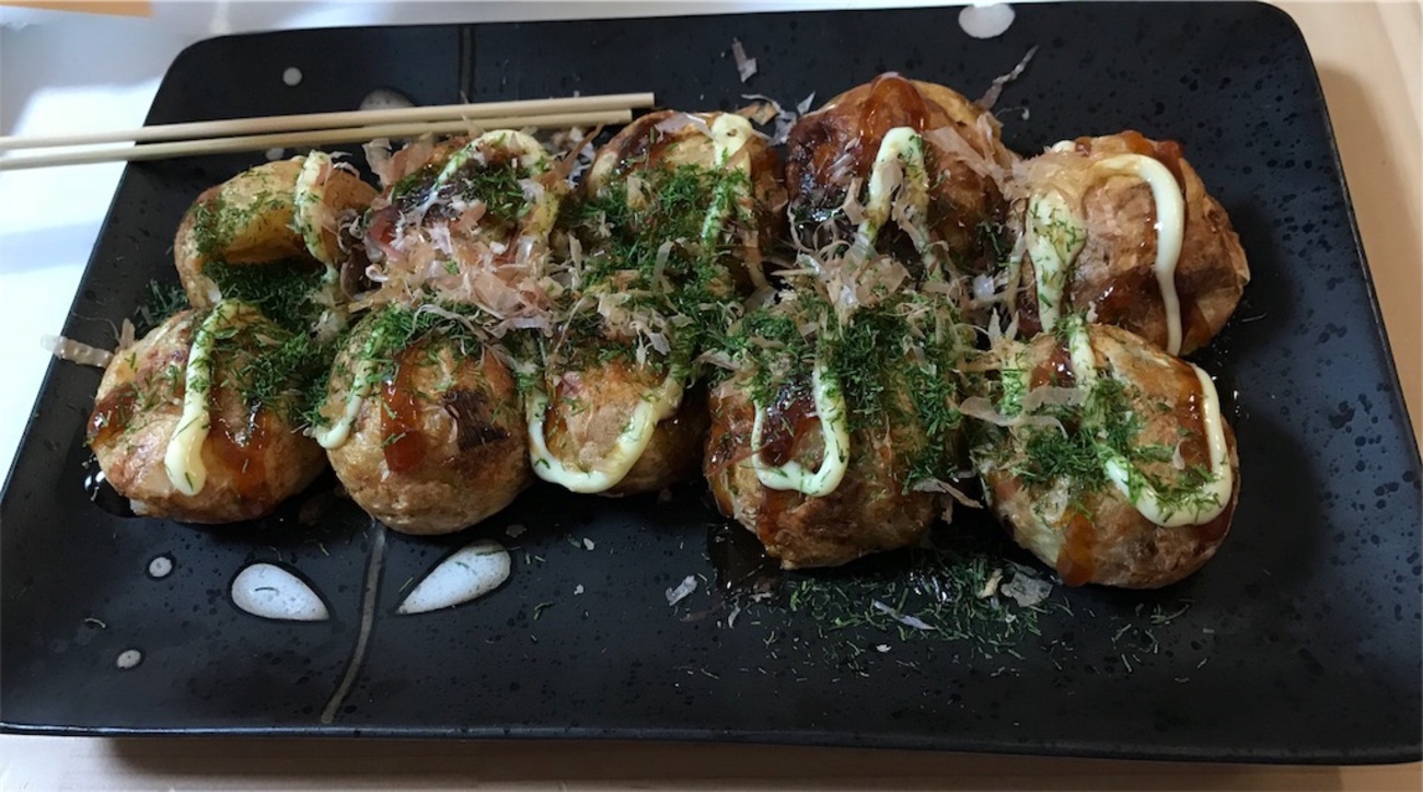 象印のホットプレート EA-GV35-TDを使ってたこ焼きパーティーをした 