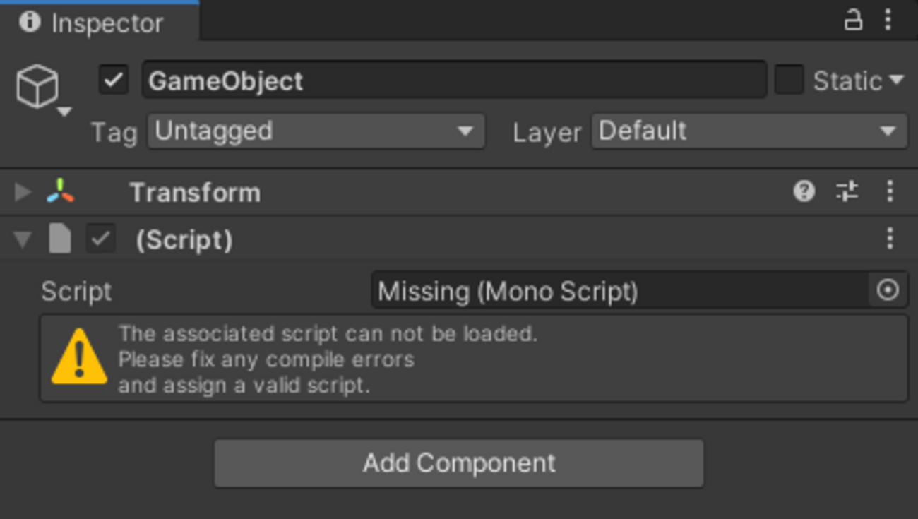 【Unity】Missing Script が存在したら Unity を再生できなくするエディタ拡張 ...
