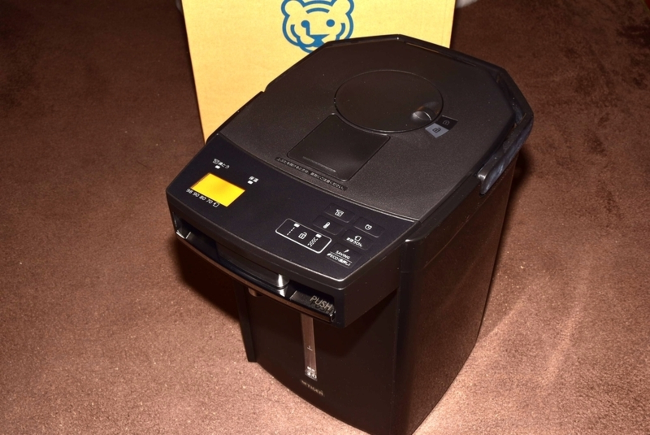 僕的にTIGERの電気ポットが刺さりました 【タイガー 電気ポット PIM 