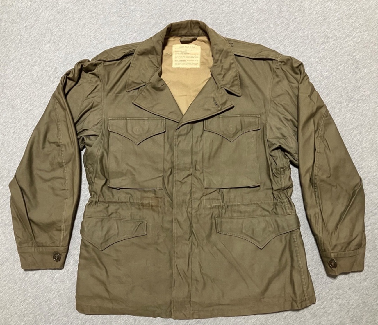 シリーズ5番目のモデルです！【アメリカの軍服】M43フィールド 
